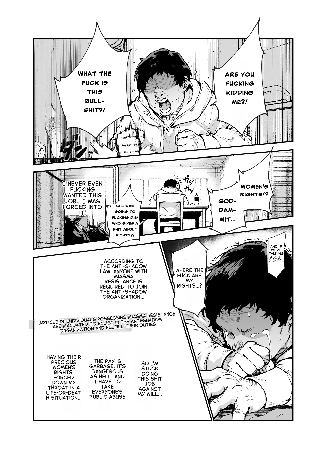 Daily Life of a Low-Ranking Male Staff Member in the Anti-Shadow Special Forces - Chapter 1 porn comic picture 13