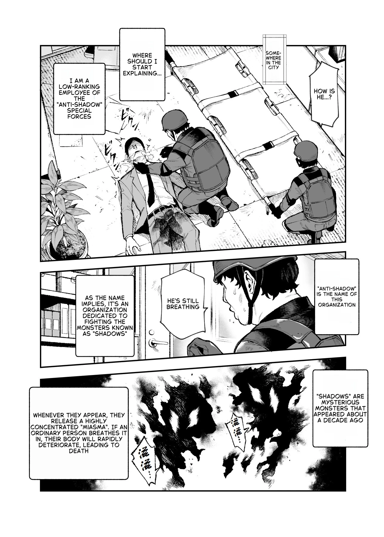 Daily Life of a Low-Ranking Male Staff Member in the Anti-Shadow Special Forces - Chapter 1 porn comic picture 5