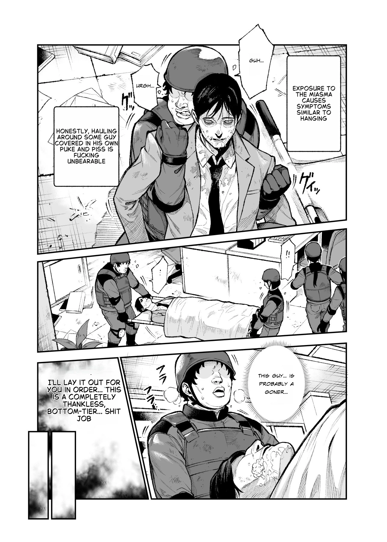 Daily Life of a Low-Ranking Male Staff Member in the Anti-Shadow Special Forces - Chapter 1 porn comic picture 6
