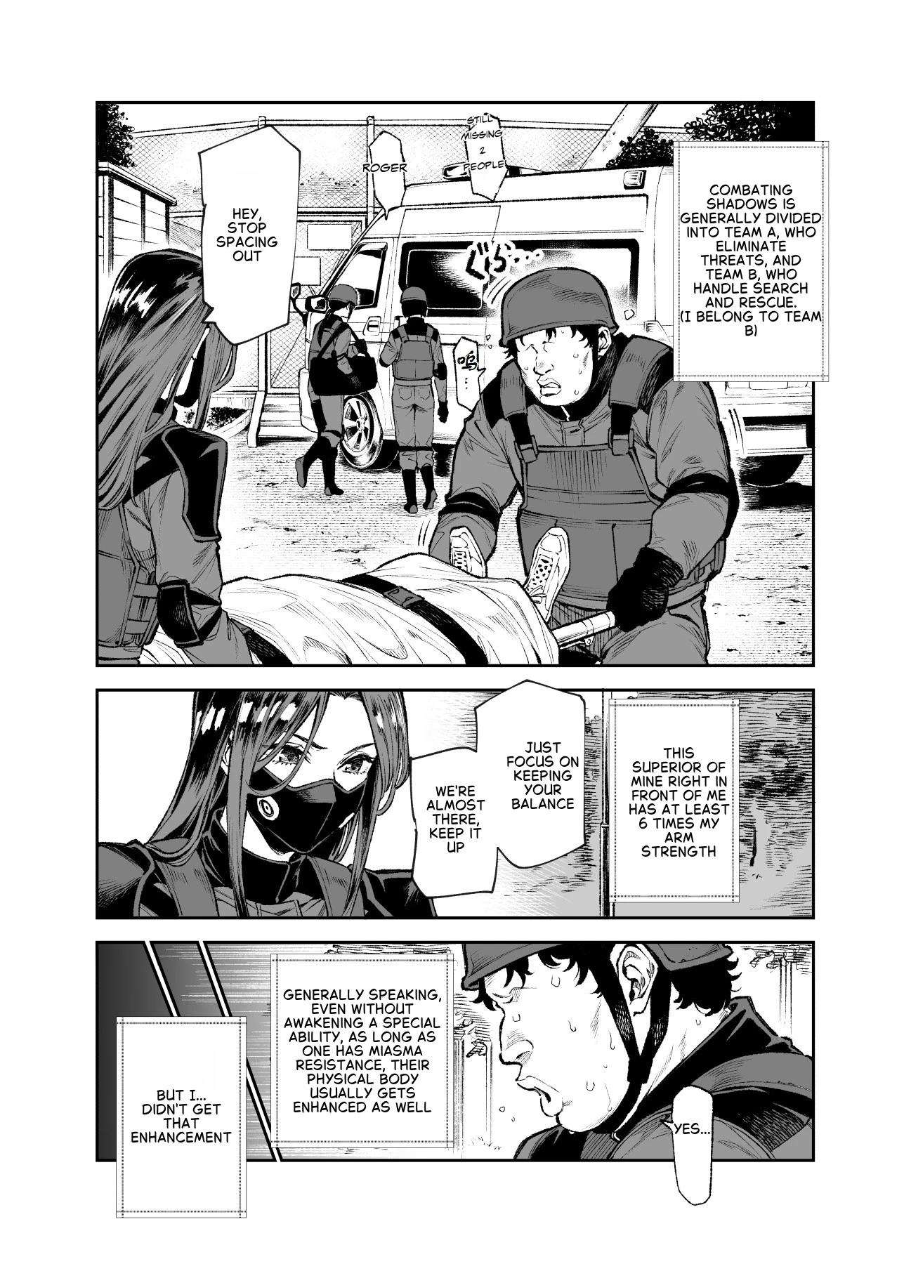 Daily Life of a Low-Ranking Male Staff Member in the Anti-Shadow Special Forces - Chapter 2 porn comic picture 3