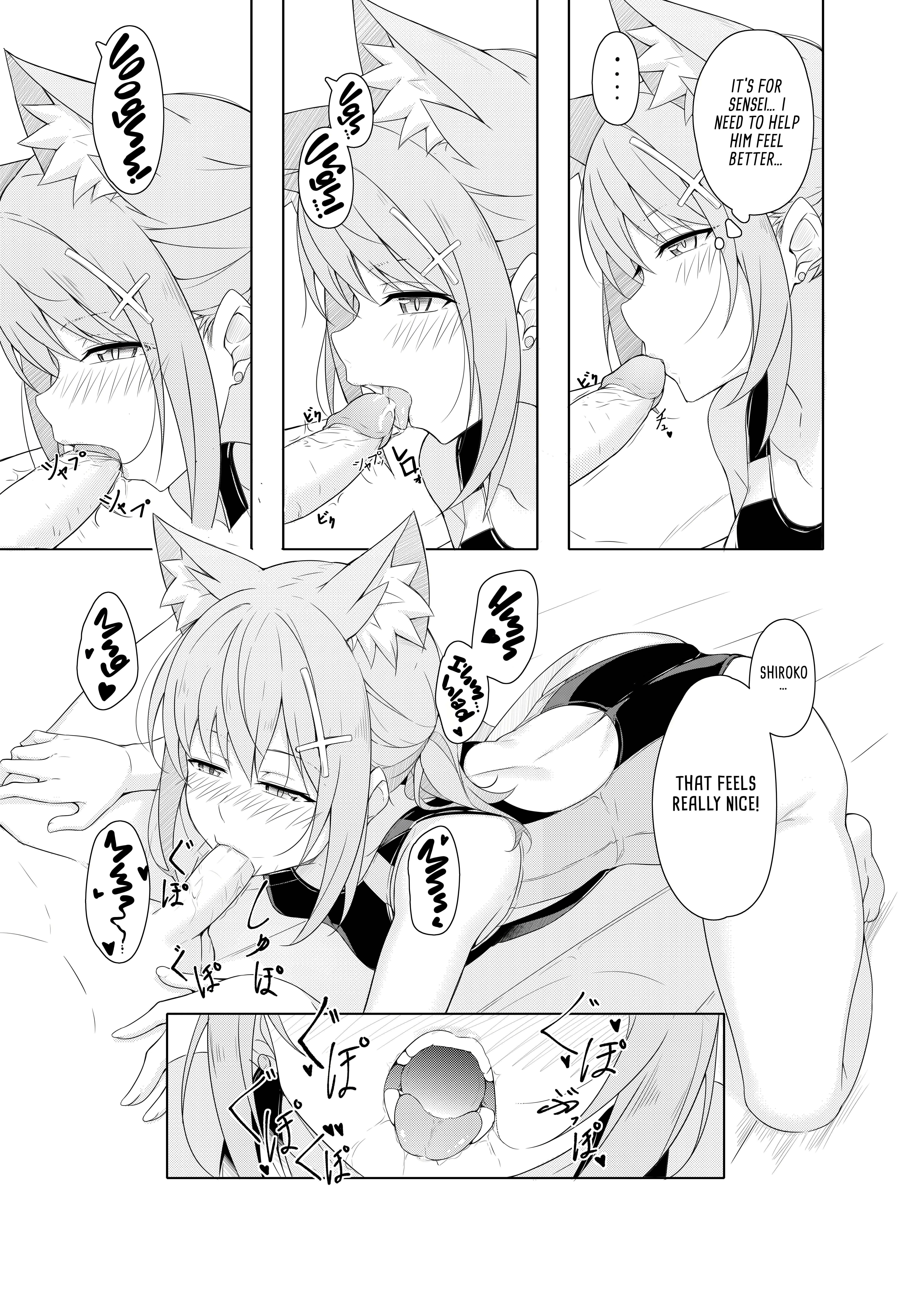 Daily Shiroko Summer Notes porn comic picture 13
