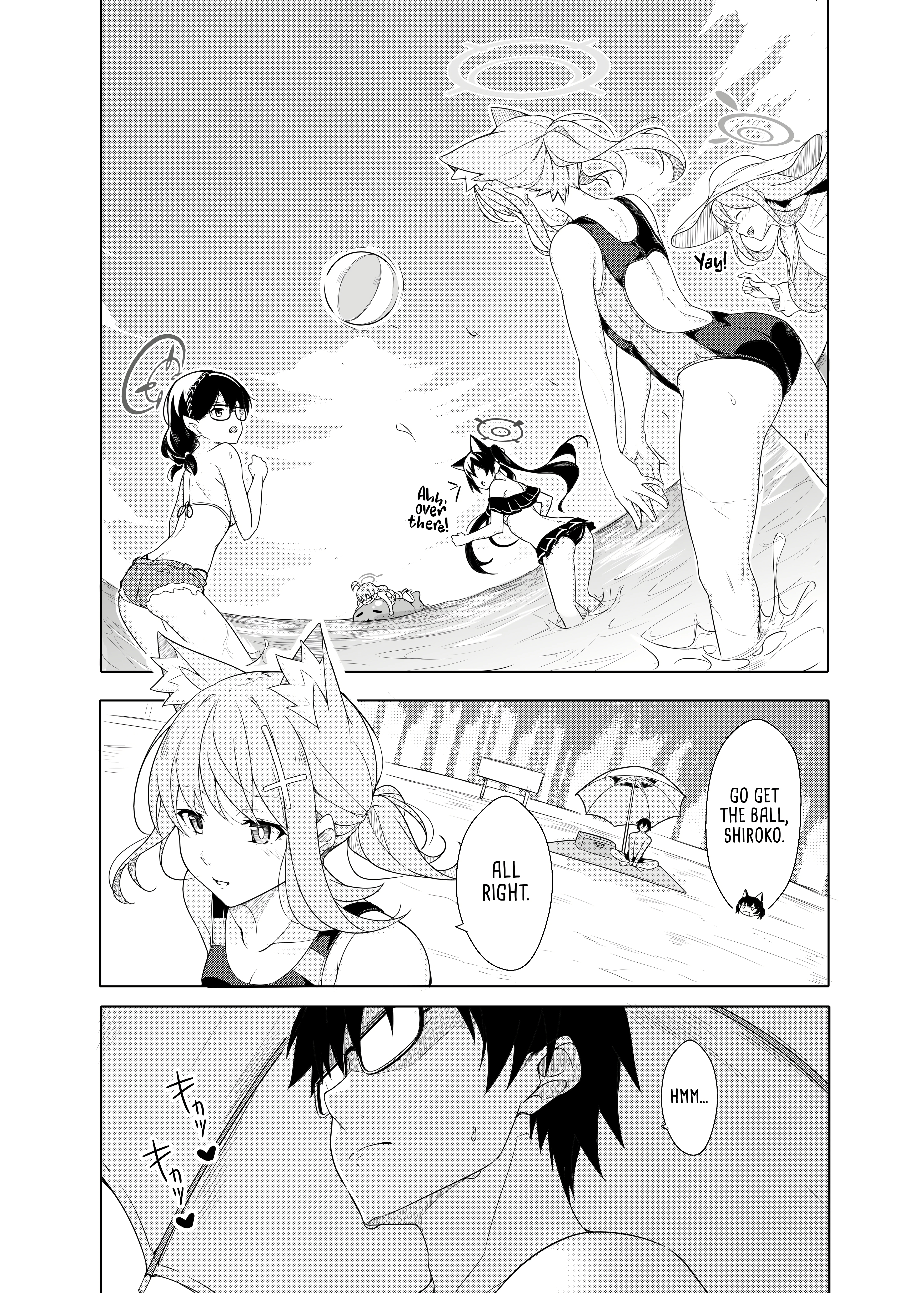 Daily Shiroko Summer Notes porn comic picture 2