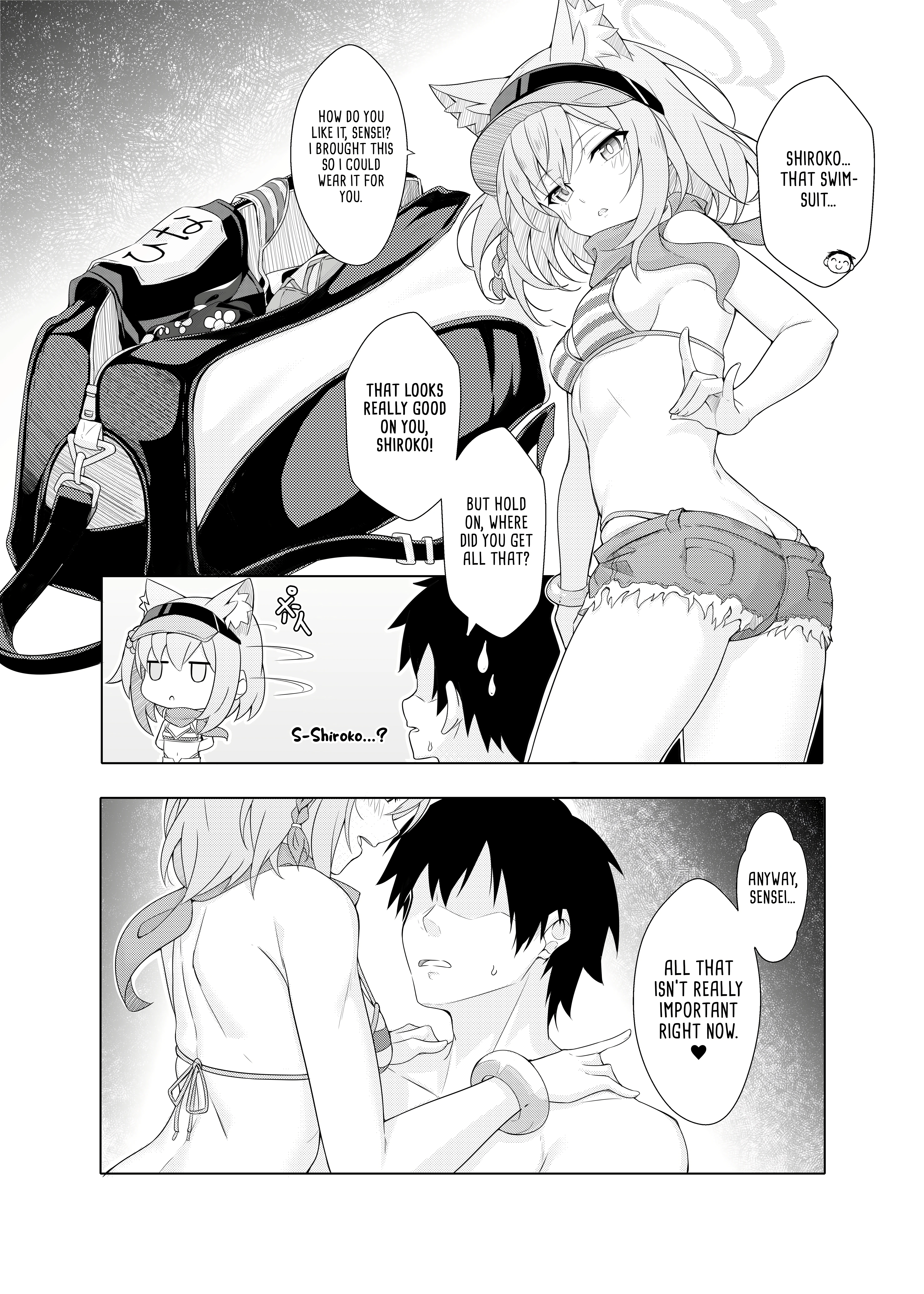 Daily Shiroko Summer Notes porn comic picture 21