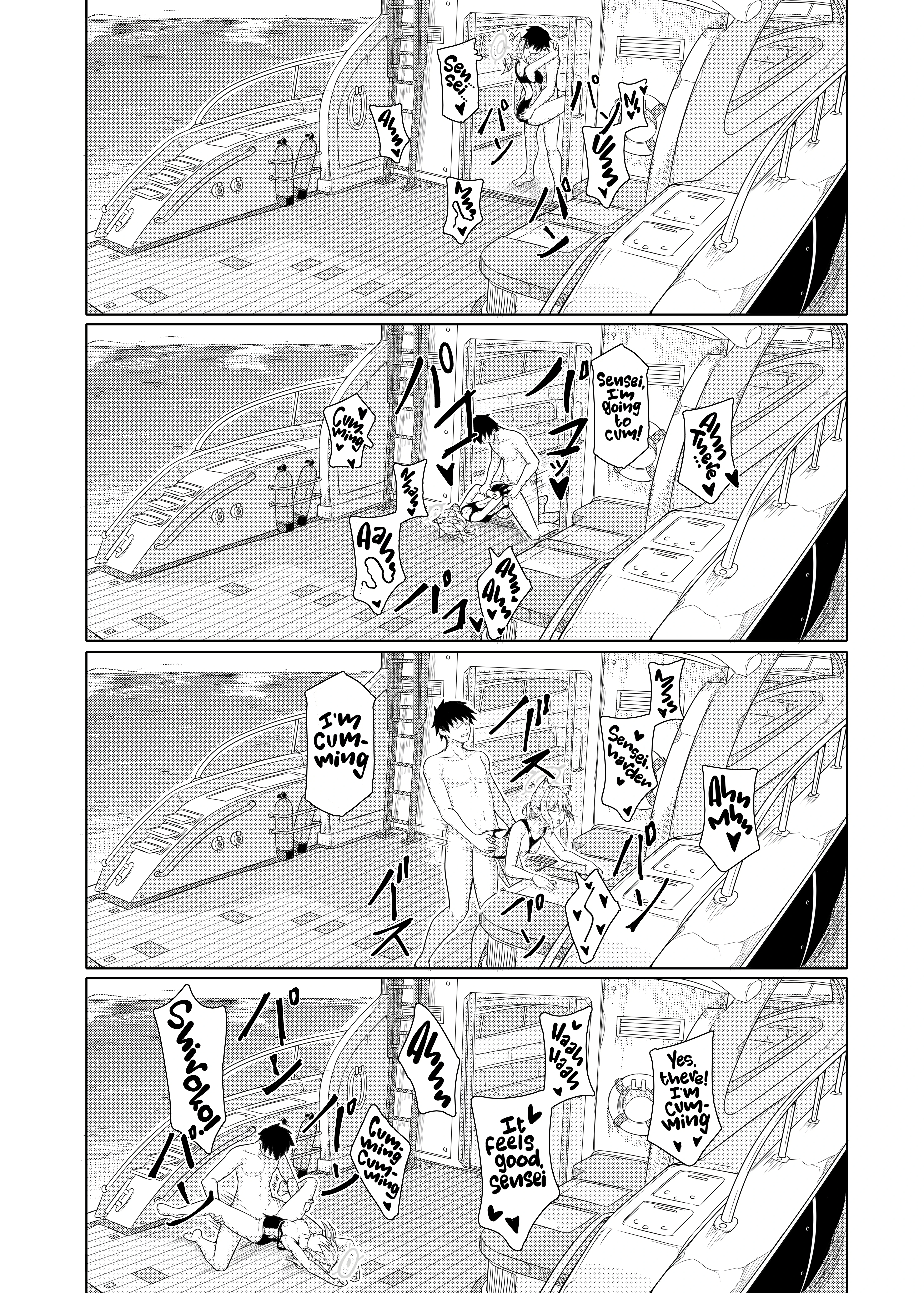 Daily Shiroko Summer Notes porn comic picture 29