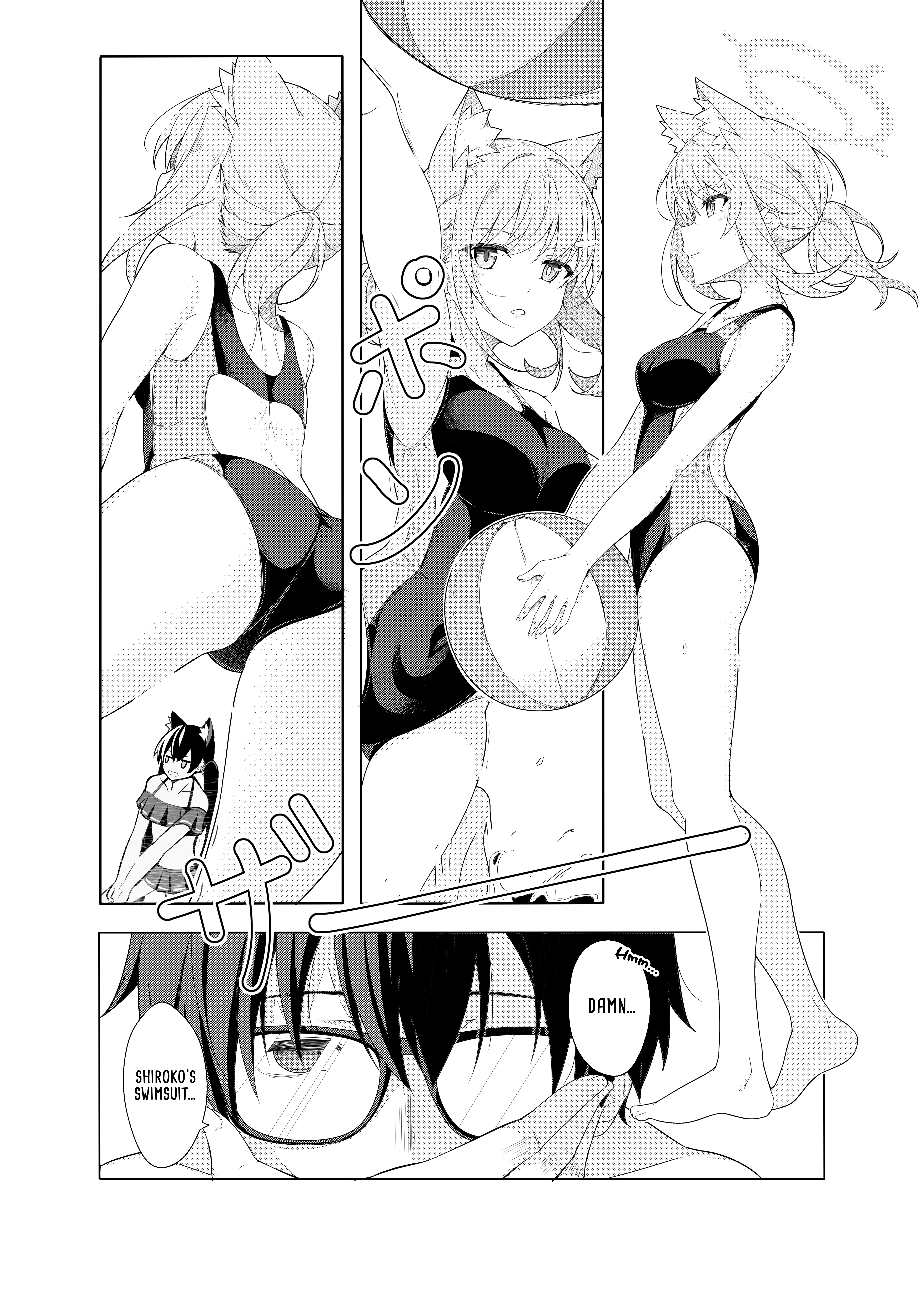 Daily Shiroko Summer Notes porn comic picture 3