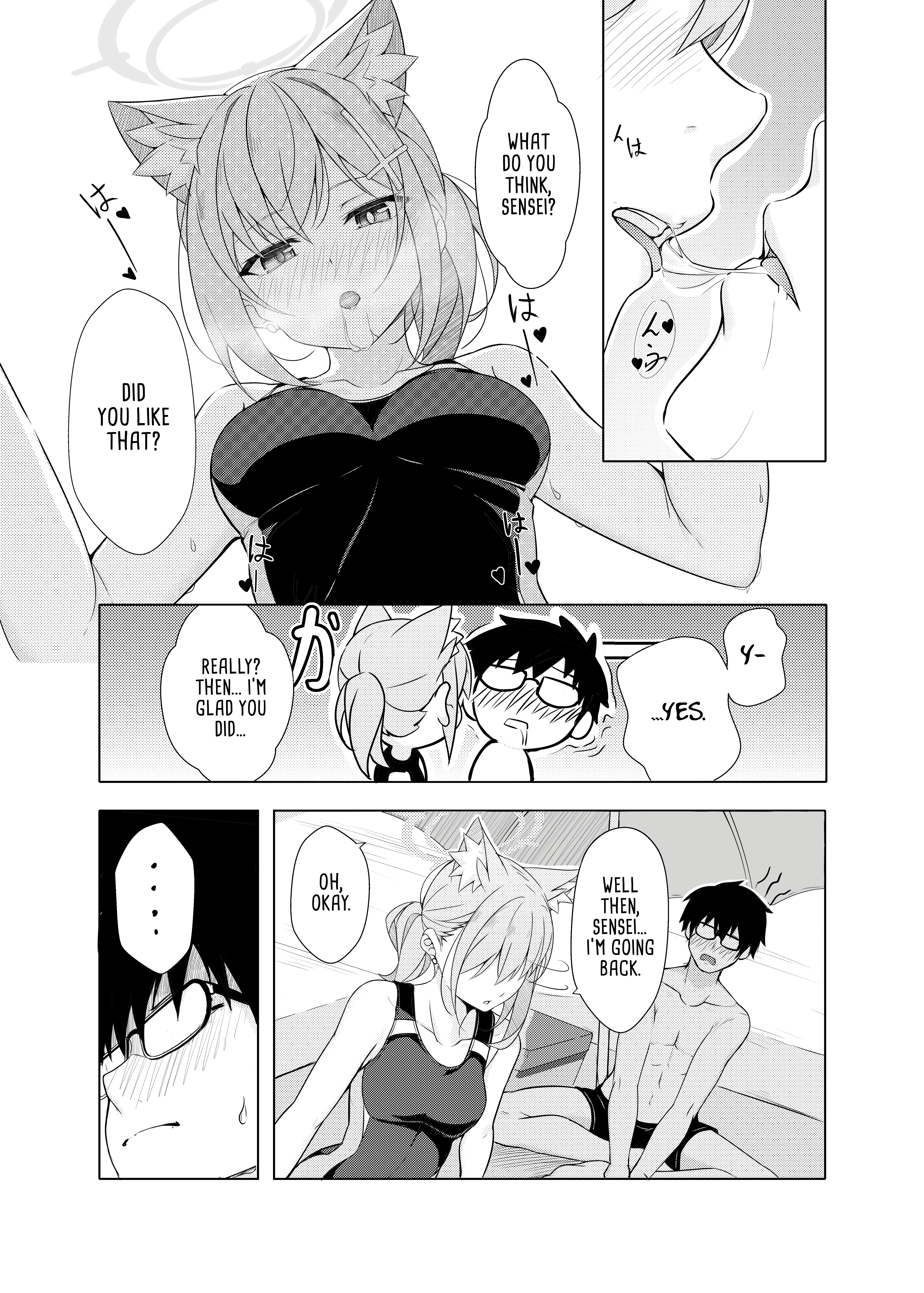 Daily Shiroko Summer Notes porn comic picture 7