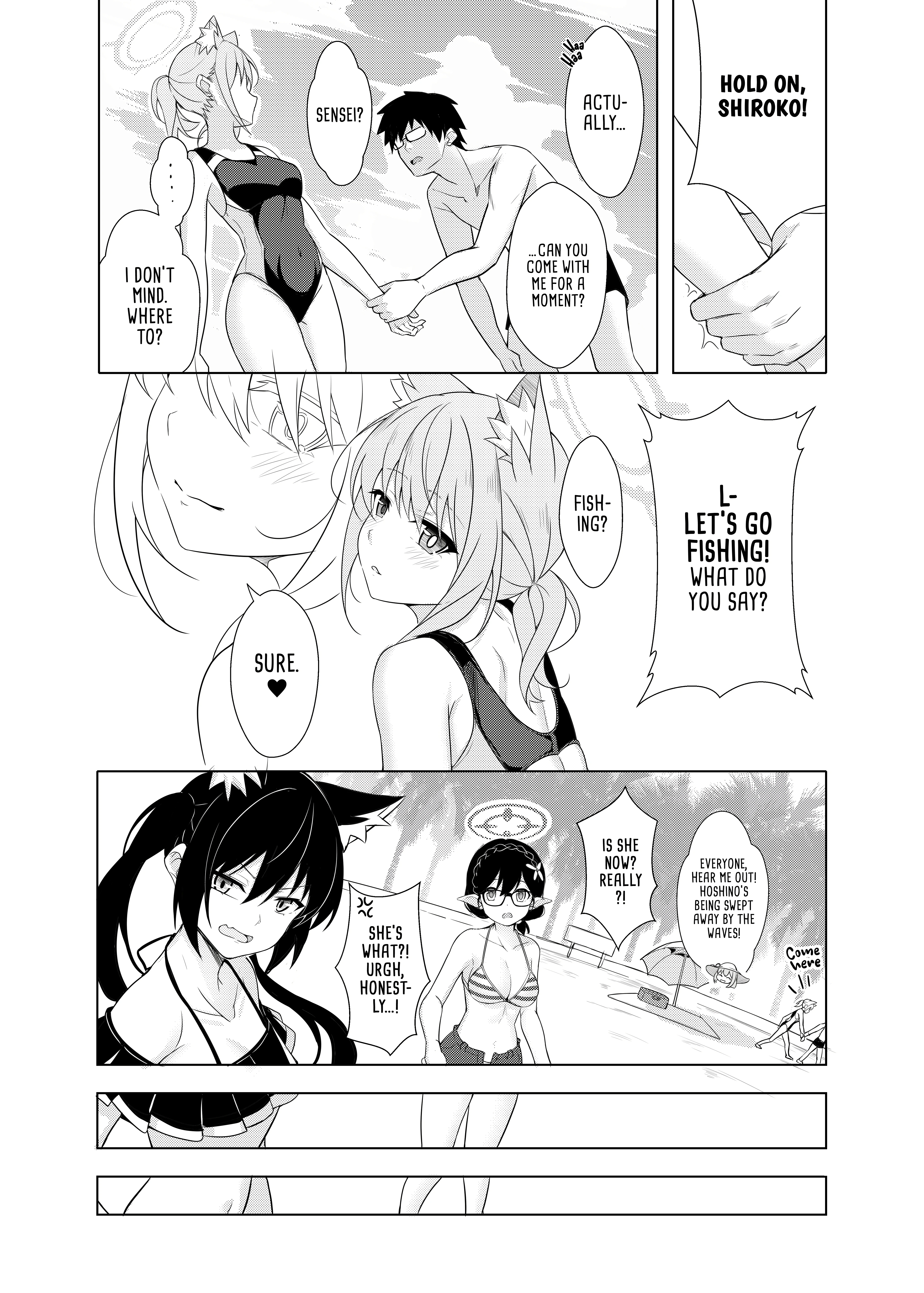 Daily Shiroko Summer Notes porn comic picture 8
