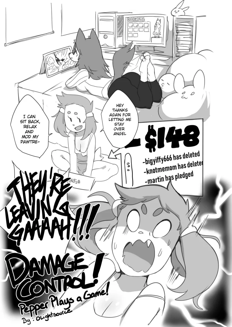 Damage Control!: Pepper Plays a Game!- New Game Plus! porn comic picture 3