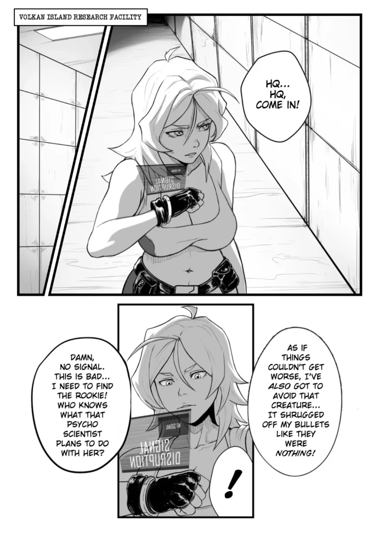 Danger Zone One: Reena's Nightmare porn comic picture 4