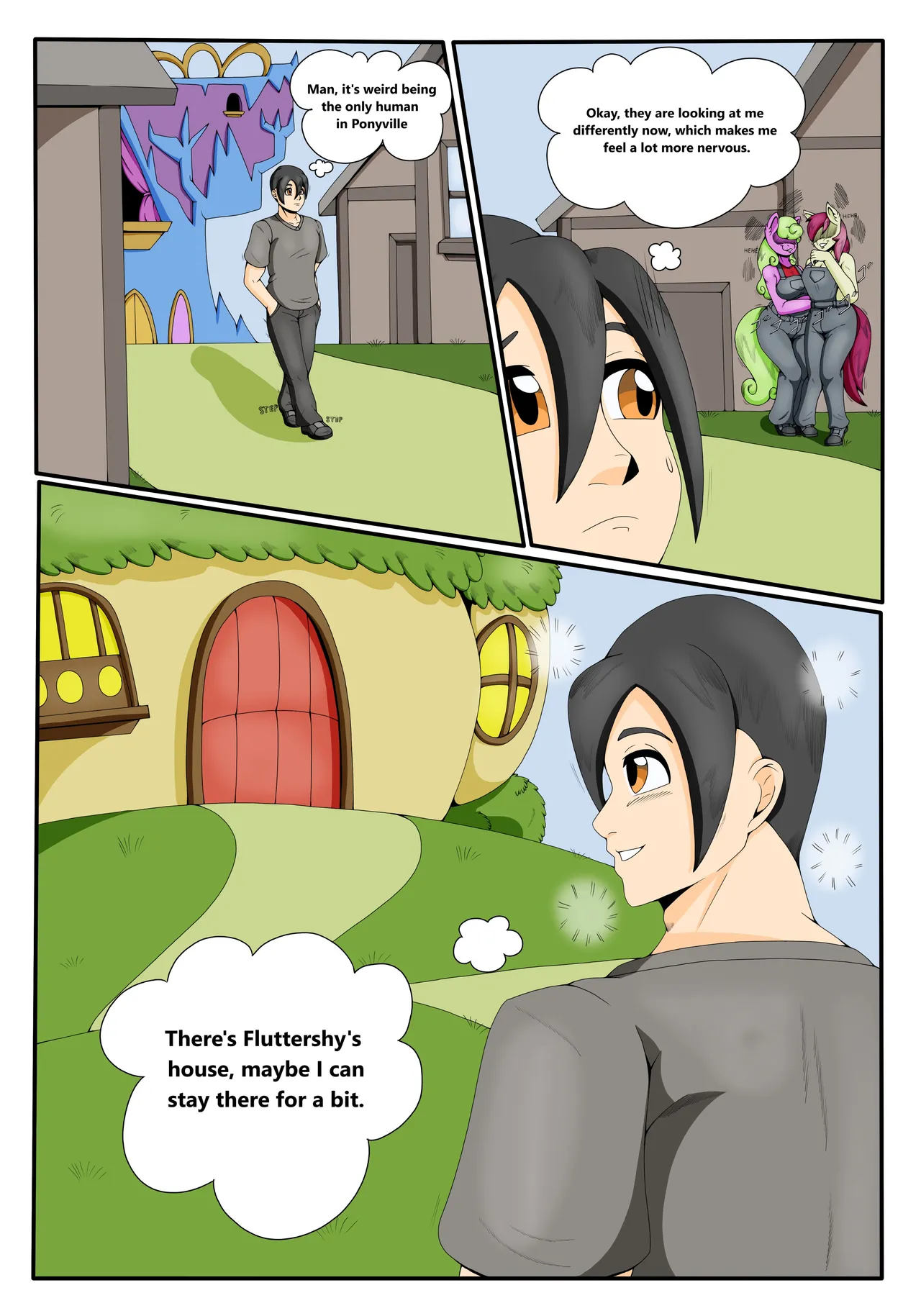 Dangerously Shy porn comic picture 2