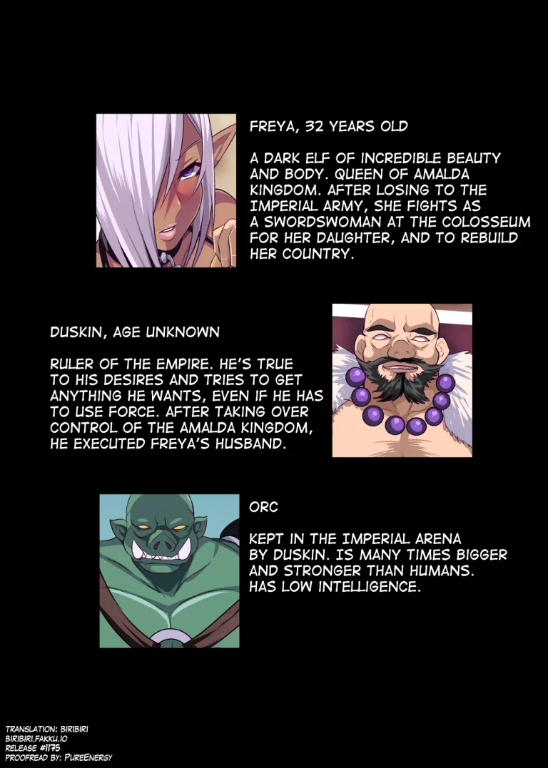 Dark Elf Queen Freya -Colosseum of Humilation- | Dark Elf Queen Freya ~Kutsujoku no Colosseo~ porn comic picture 2