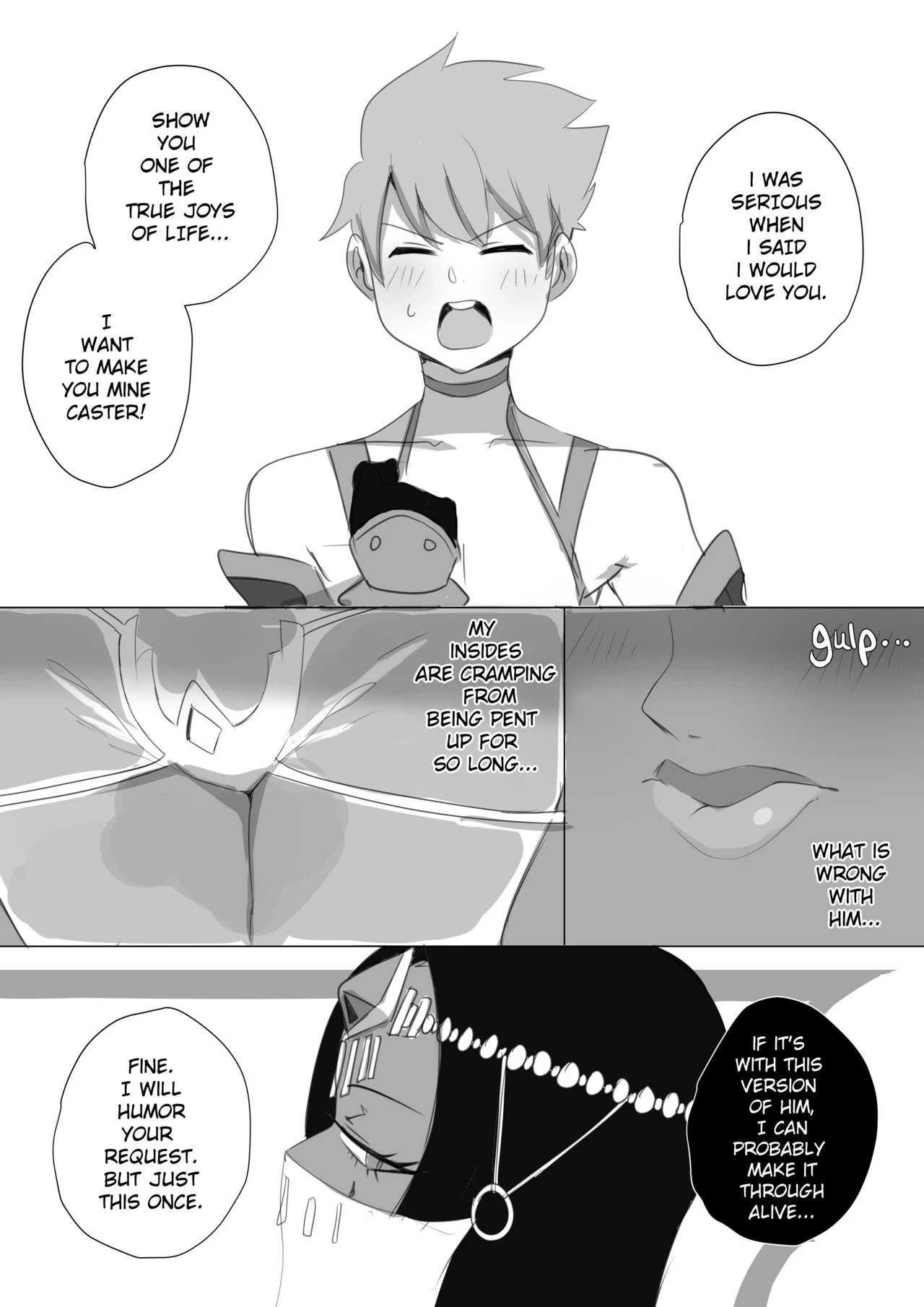 Death's Sweet Release porn comic picture 12