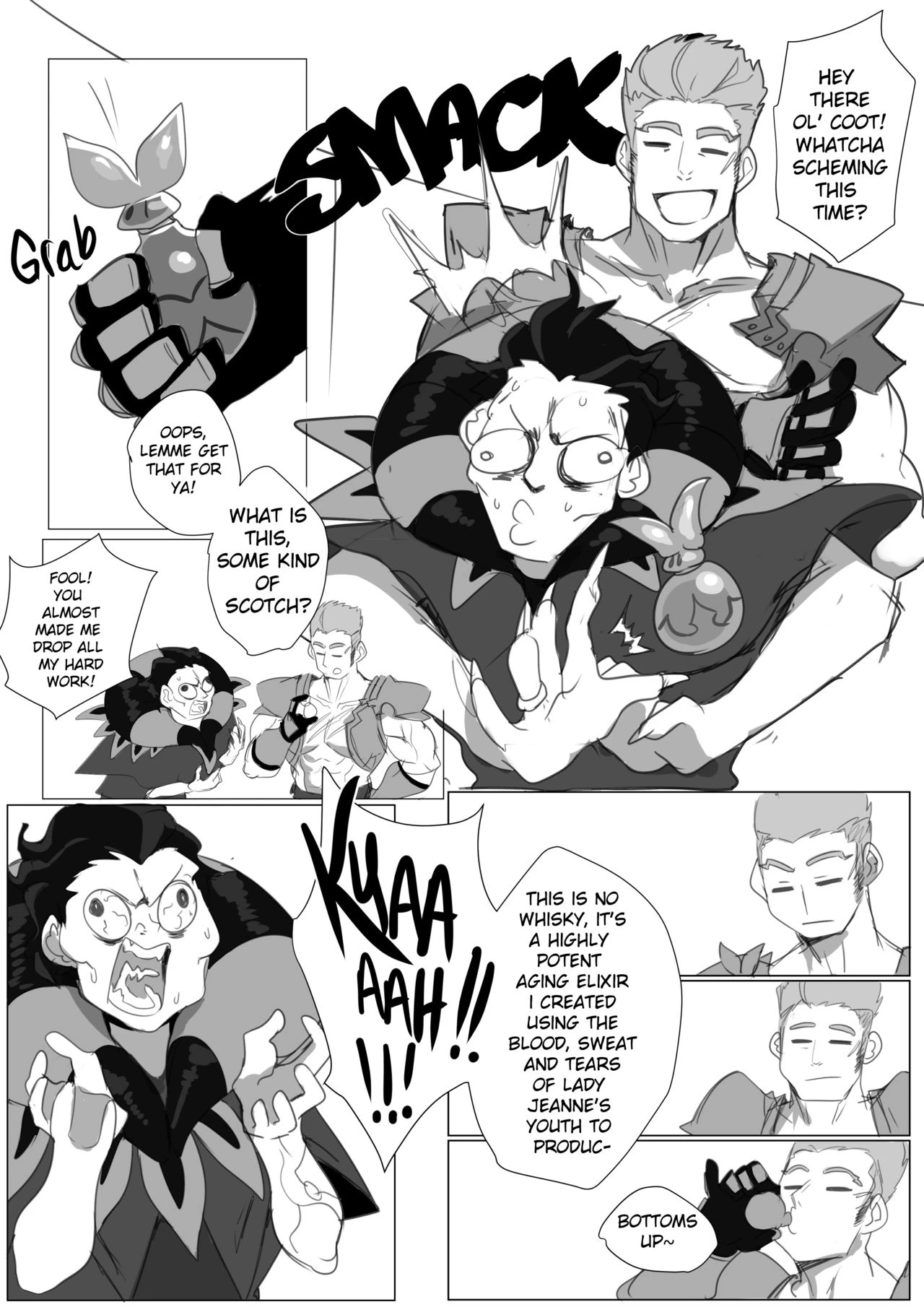 Death's Sweet Release porn comic picture 4