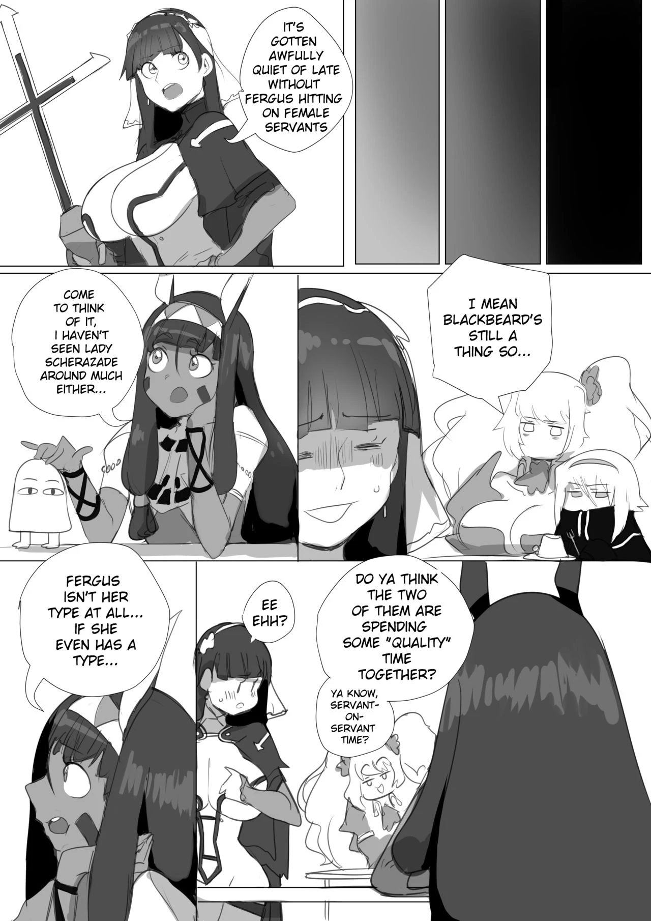 Death's Sweet Release porn comic picture 44