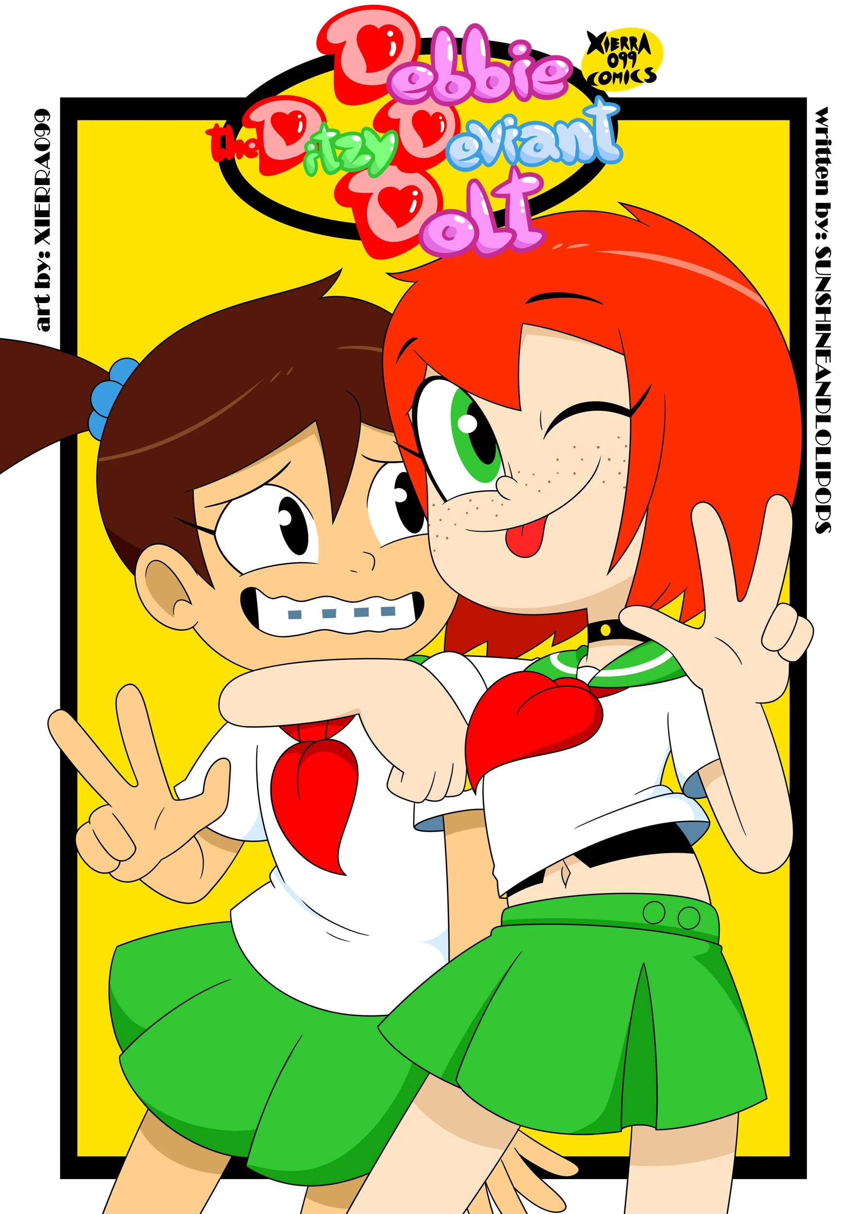Debbie the Ditzy Deviant Dolt porn comic picture 1