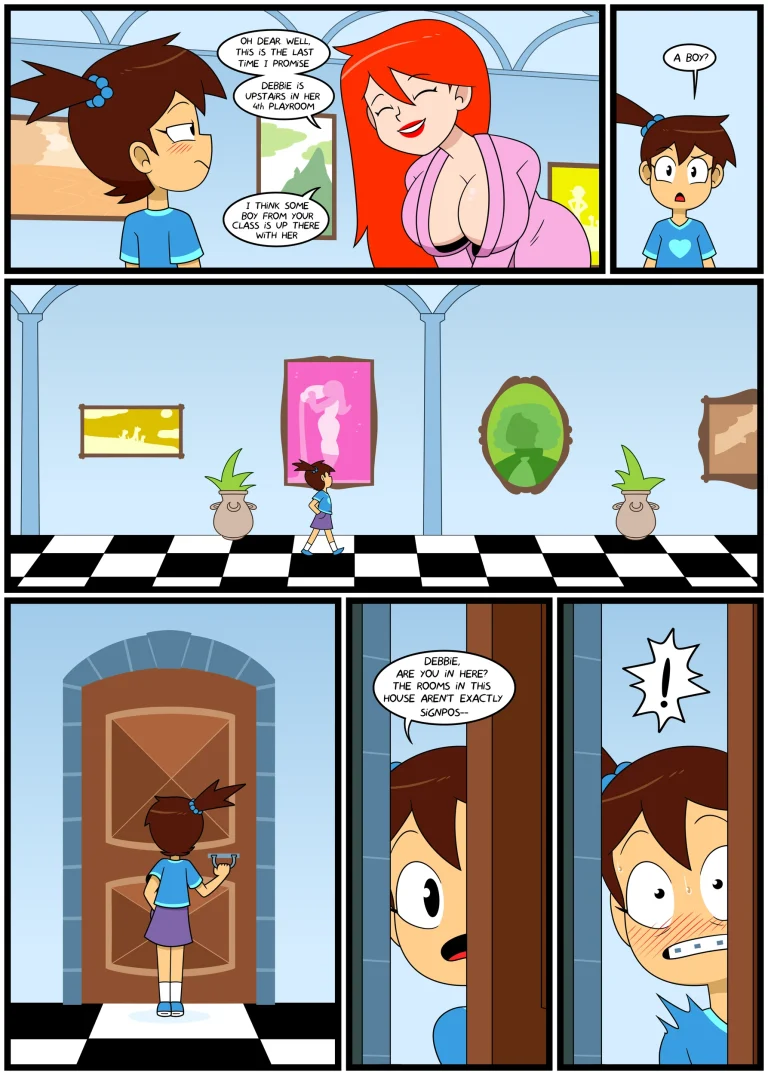 Debbie the Ditzy Deviant Dolt porn comic picture 28