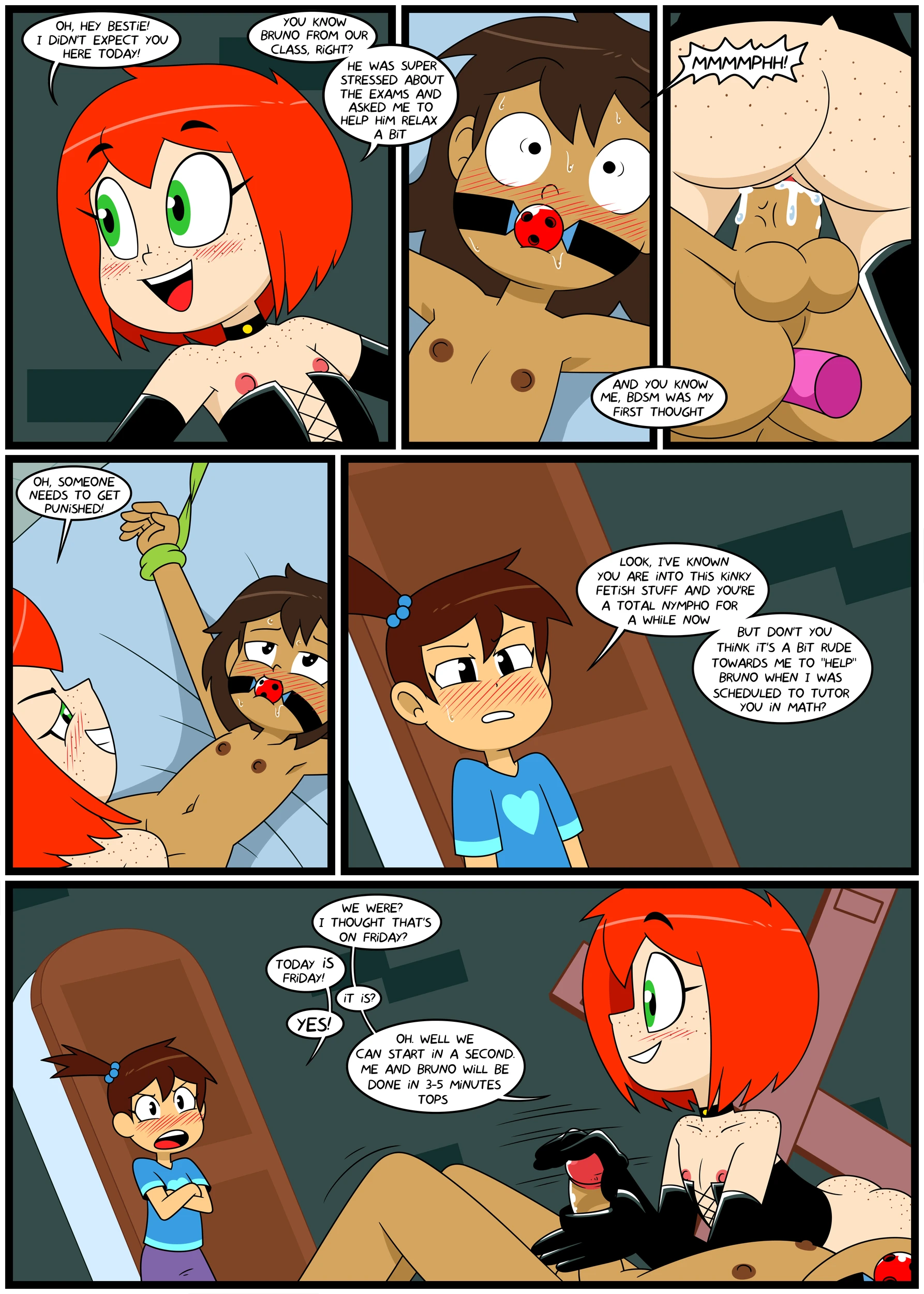 Debbie the Ditzy Deviant Dolt porn comic picture 30