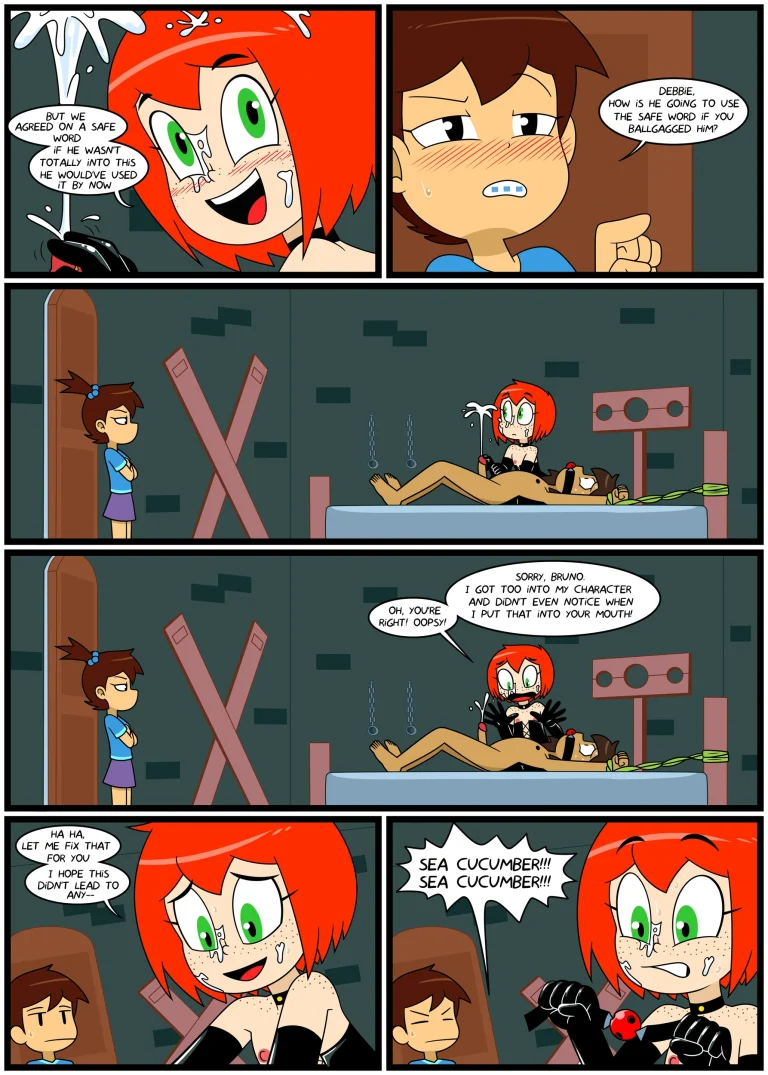 Debbie the Ditzy Deviant Dolt porn comic picture 32