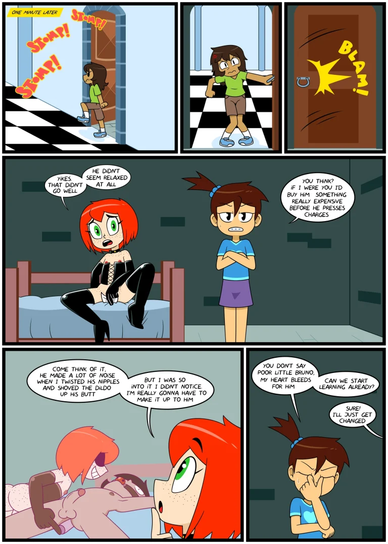 Debbie the Ditzy Deviant Dolt porn comic picture 33