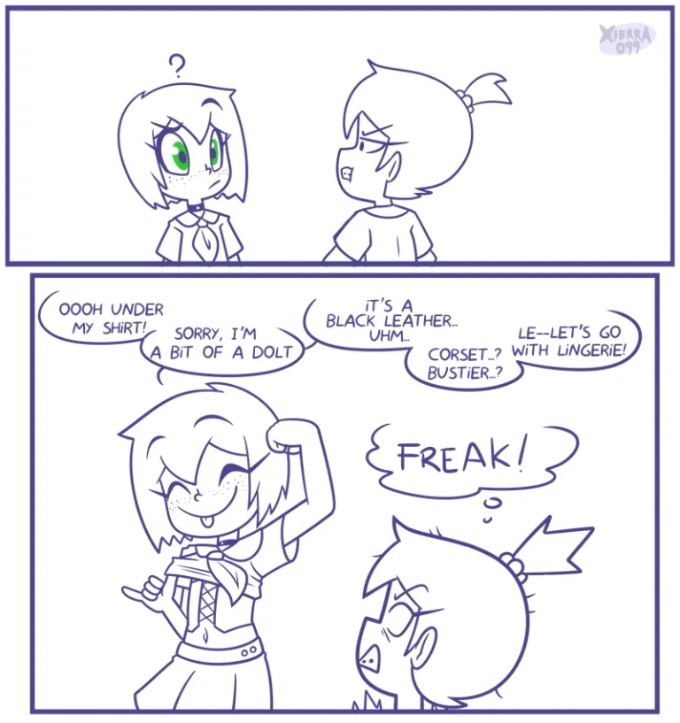 Debbie the Ditzy Deviant Dolt porn comic picture 6
