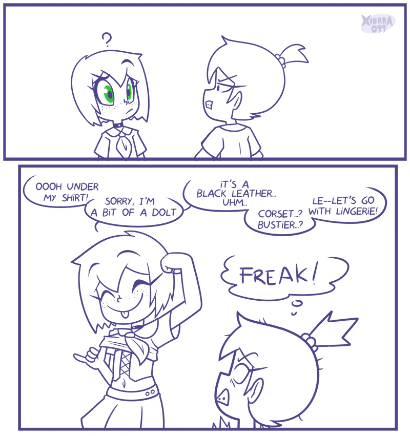Debbie the Ditzy Deviant Dolt porn comic picture 6