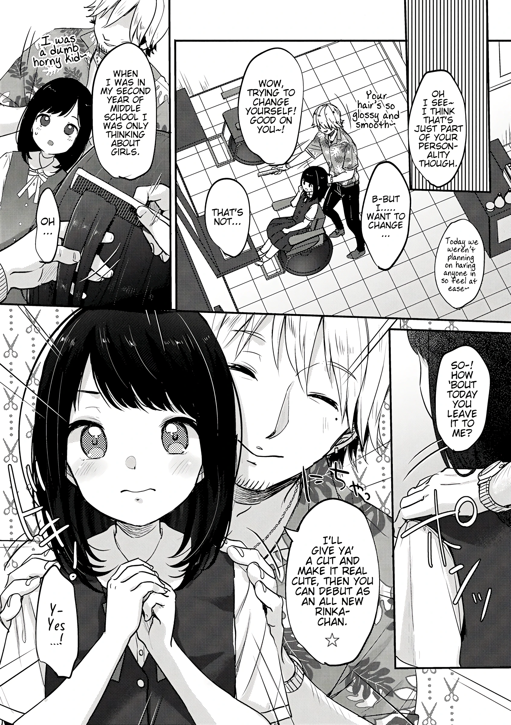 DEBUT of a New Me!! porn comic picture 3