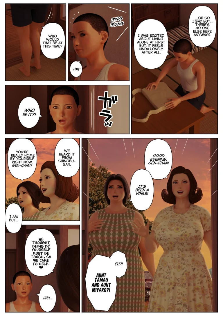 Deeply Lewd Nostalgia Two: Housewife Harem porn comic picture 18
