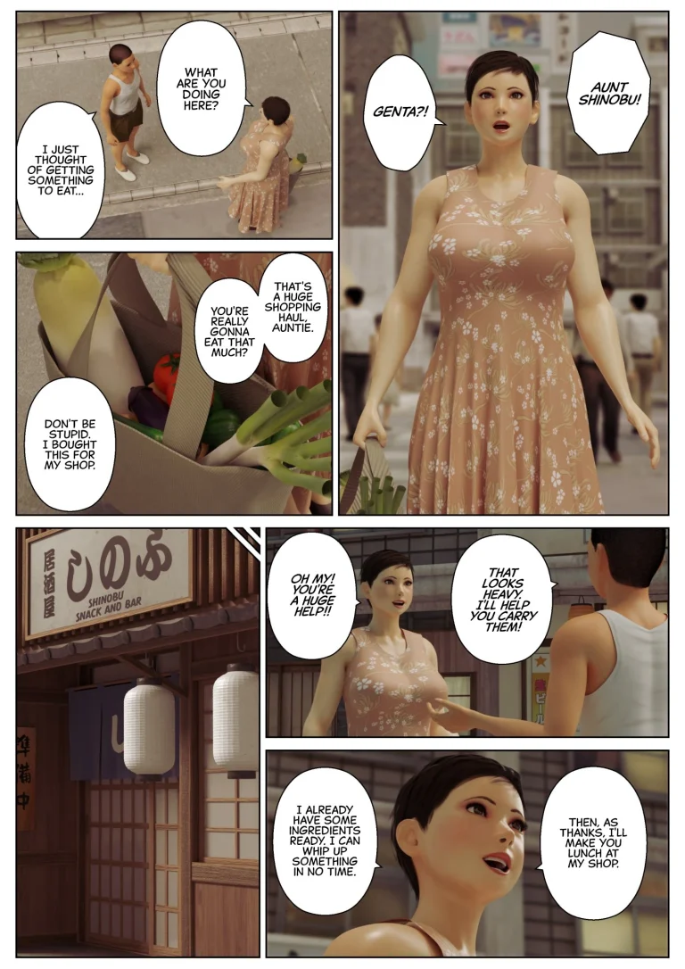 Deeply Lewd Nostalgia Two: Housewife Harem porn comic picture 6