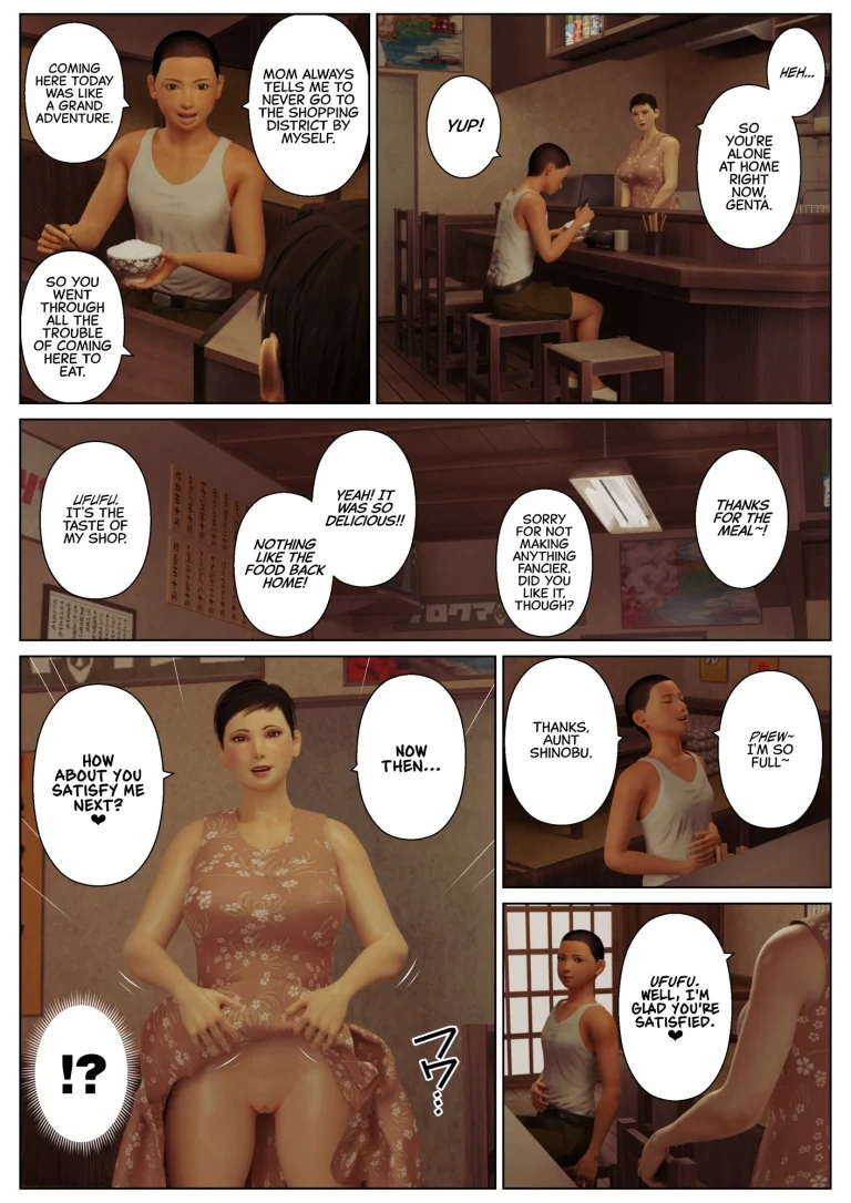 Deeply Lewd Nostalgia Two: Housewife Harem porn comic picture 7