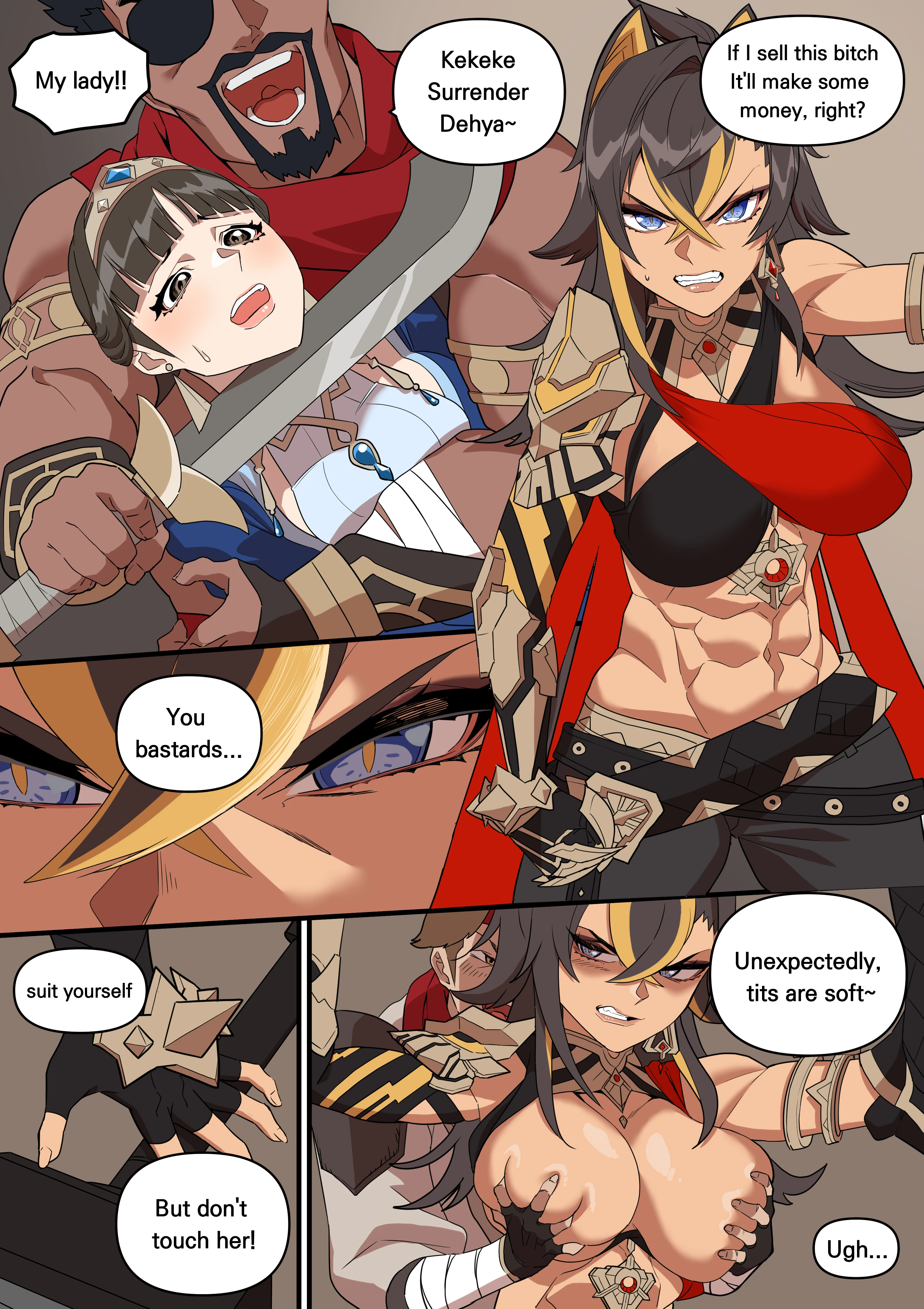 Dehya Manga porn comic picture 1