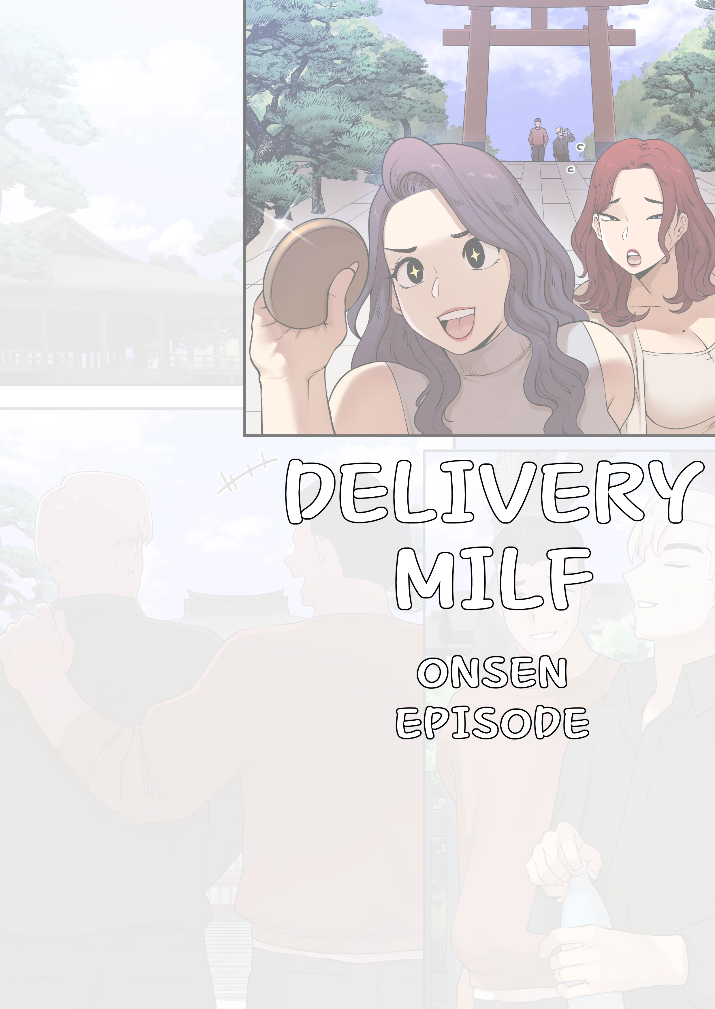 Delivery MILF Onsen episode porn comic picture 1