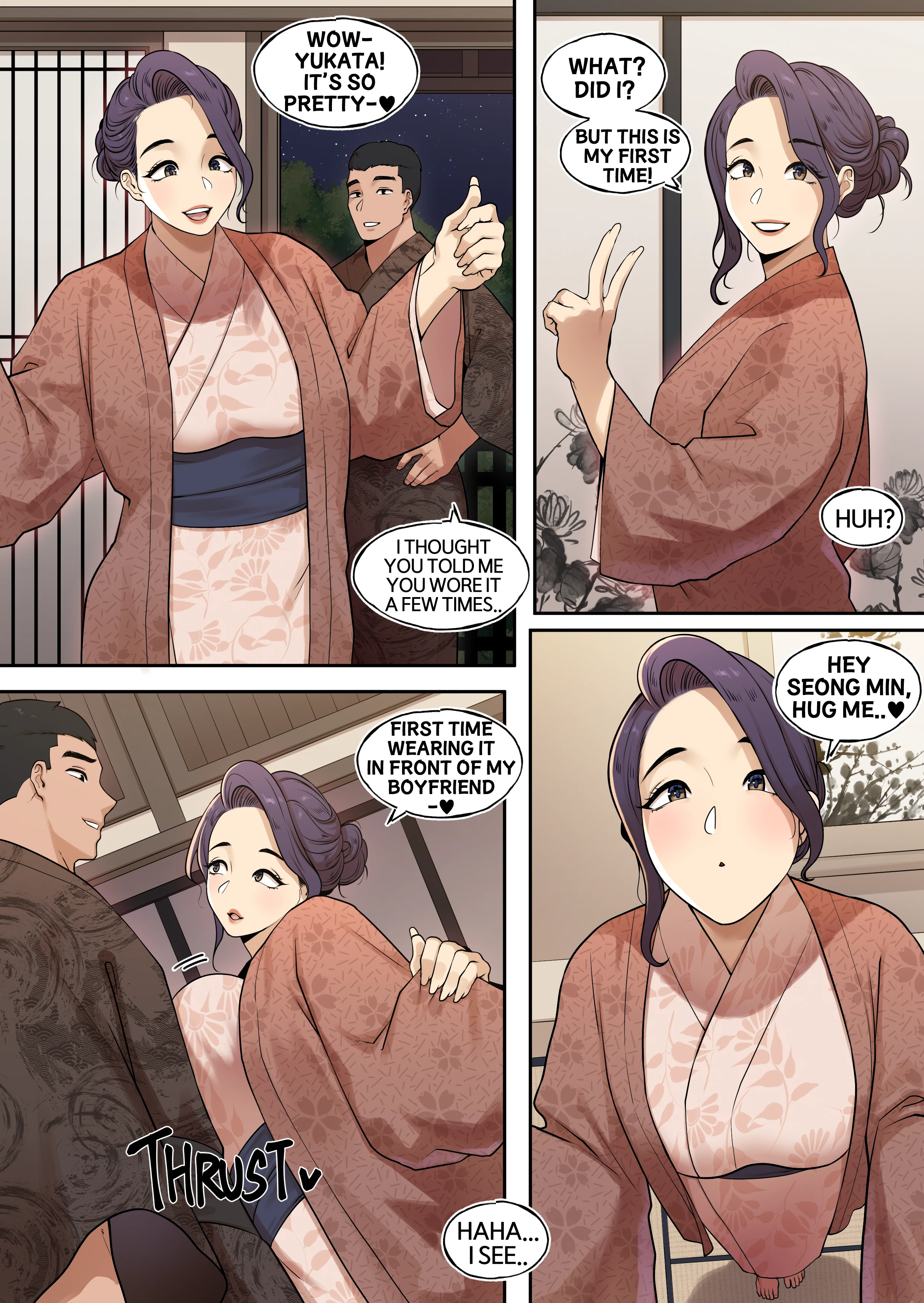 Delivery MILF Onsen episode porn comic picture 16