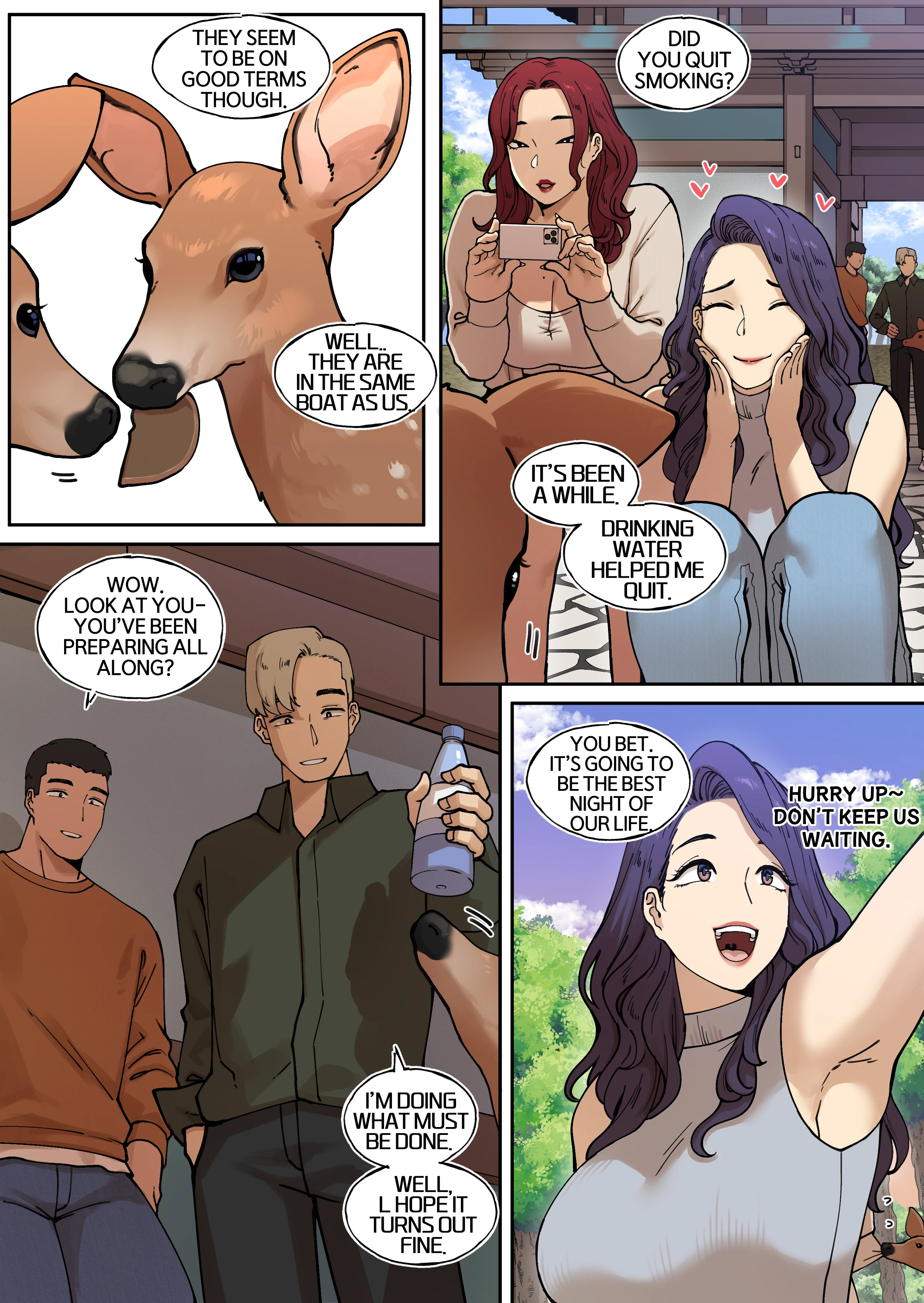 Delivery MILF Onsen episode porn comic picture 3