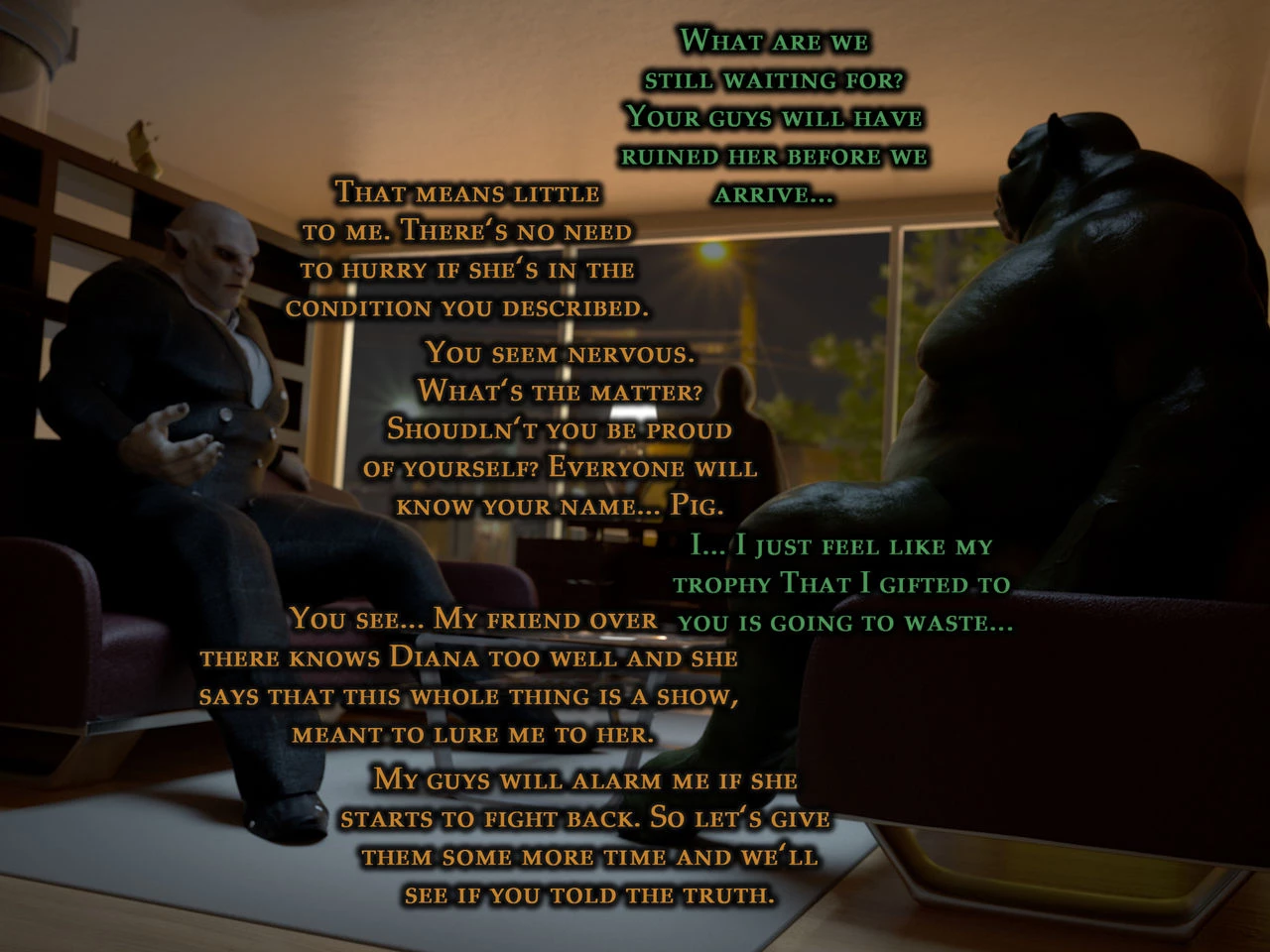 Demon Hunter Diana 3 porn comic picture 22