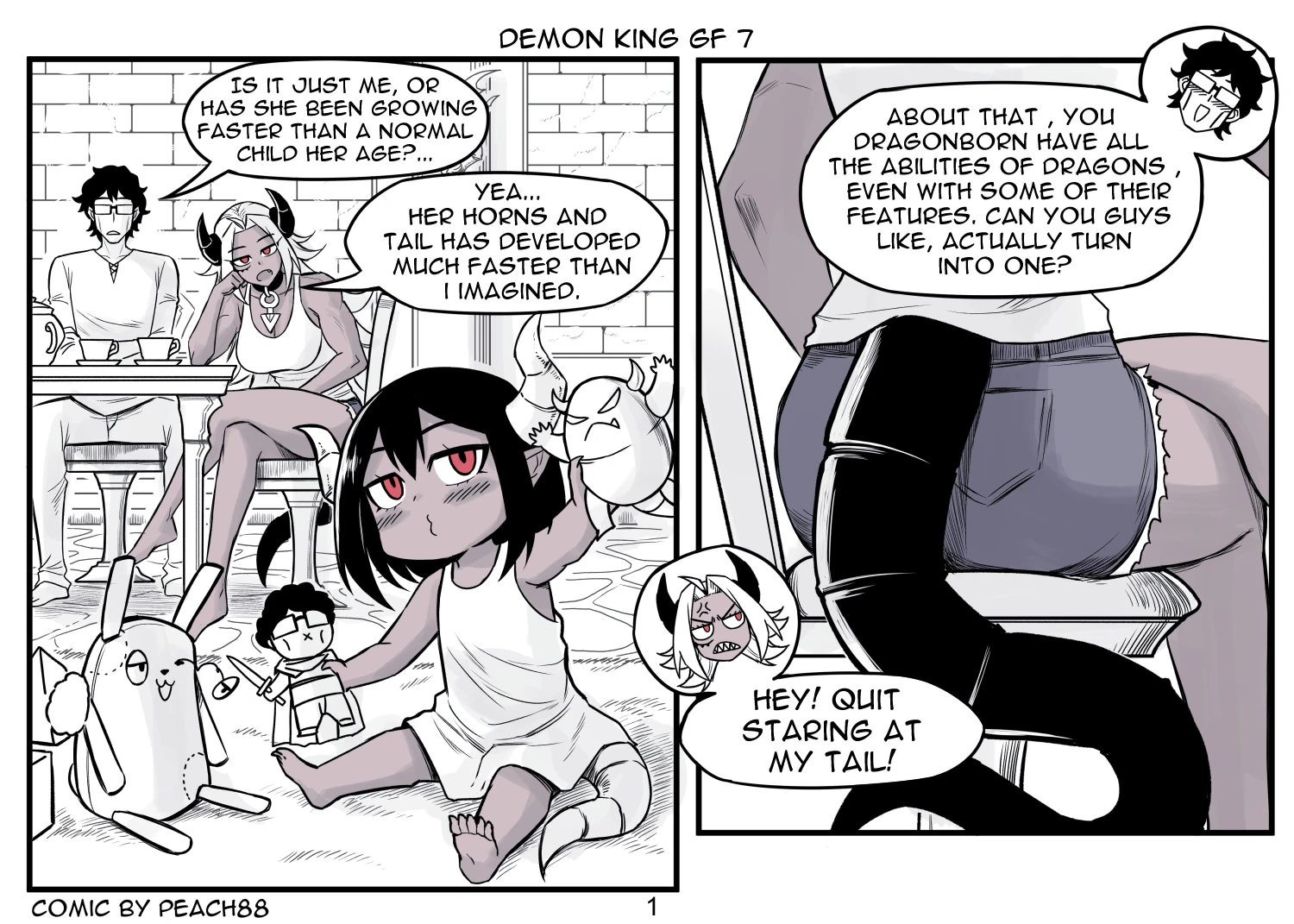 Demon King GF 7 porn comic picture 1