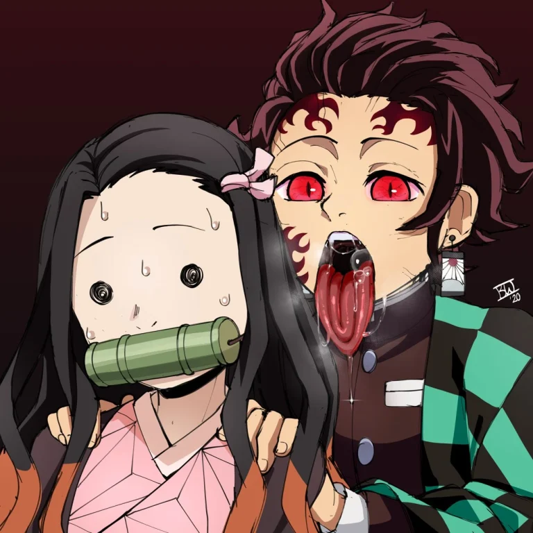 Demon Loli Nezuko porn comic picture 4