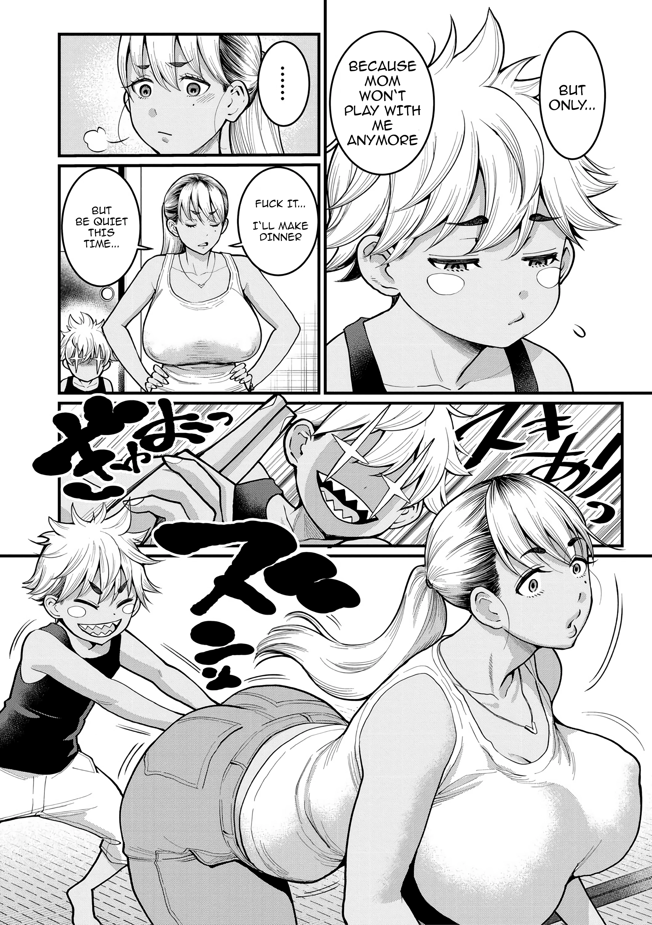 Demonic Torture! Sadistic, Hairy, Ex-juvenile Delinquent Mom Trains Her Naughty Son porn comic picture 4