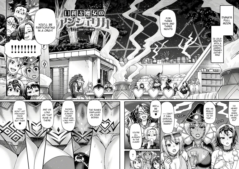 Diana's Full Moon porn comic picture 1