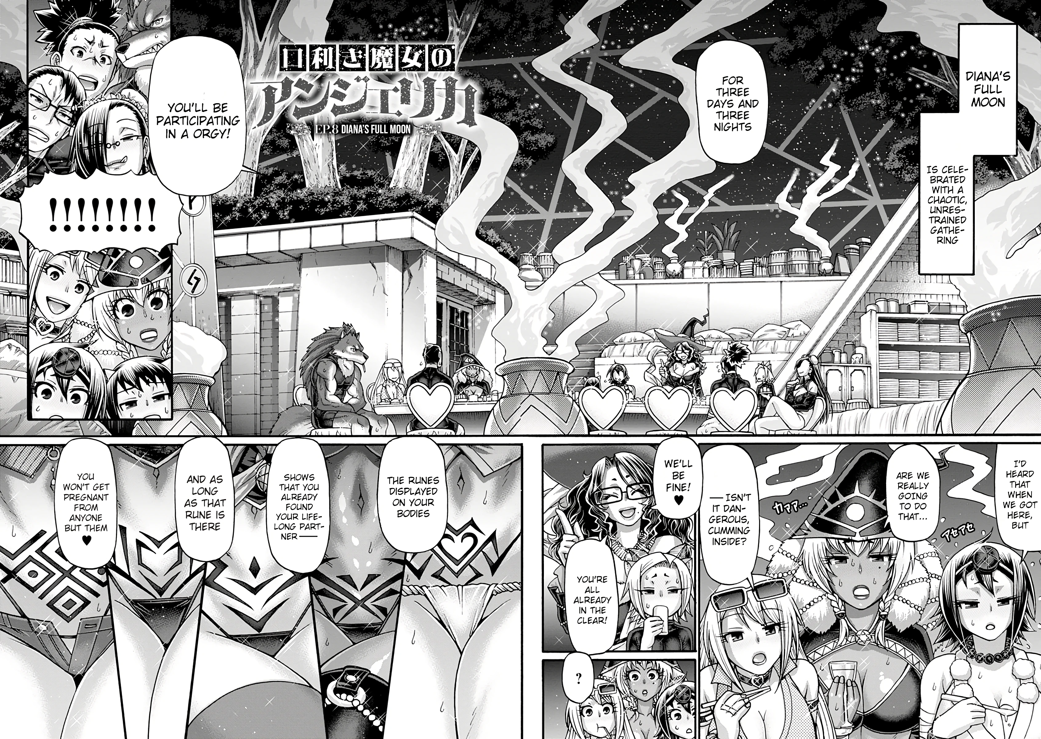 Diana's Full Moon porn comic picture 1