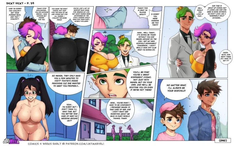 Dicky Vicky (the complete story) porn comic picture 59
