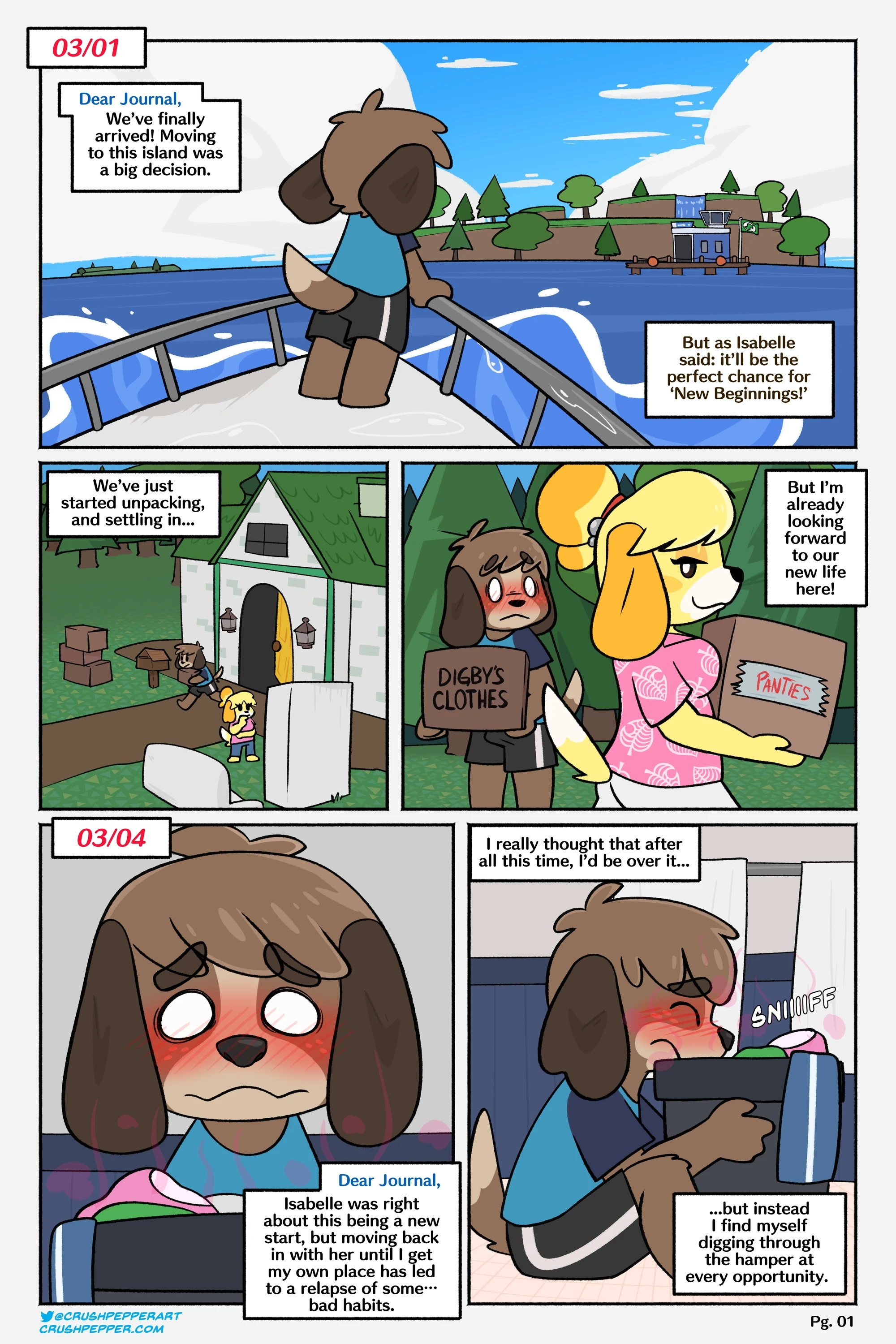 Digby's New Horizon porn comic picture 2