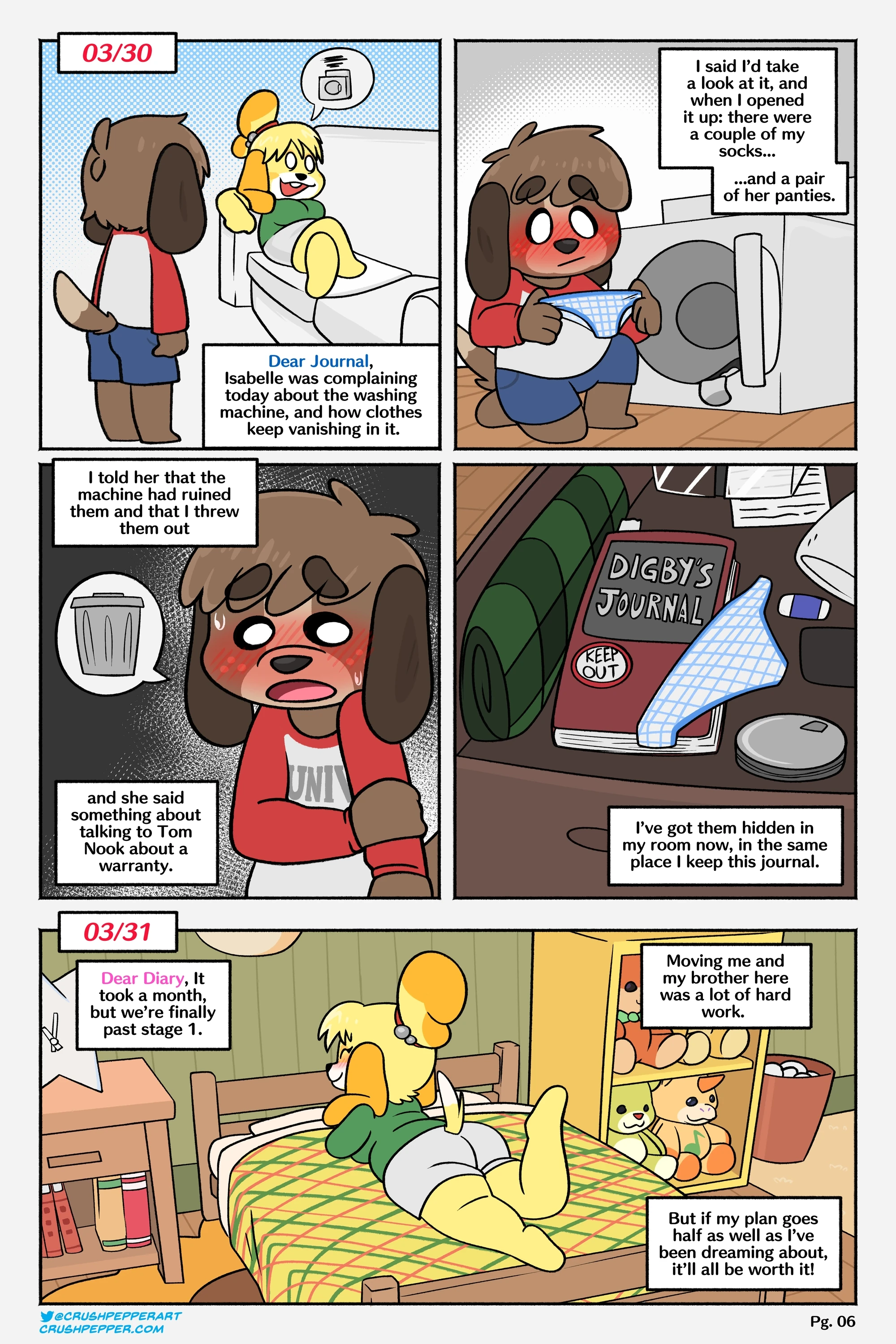 Digby's New Horizon porn comic picture 7