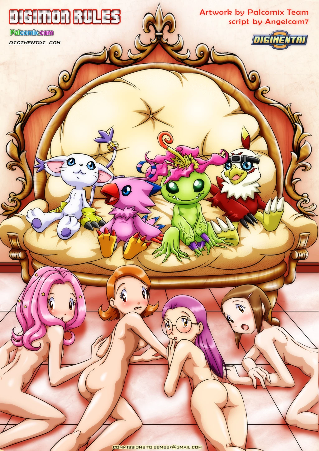 Digimon Rules porn comic picture 1