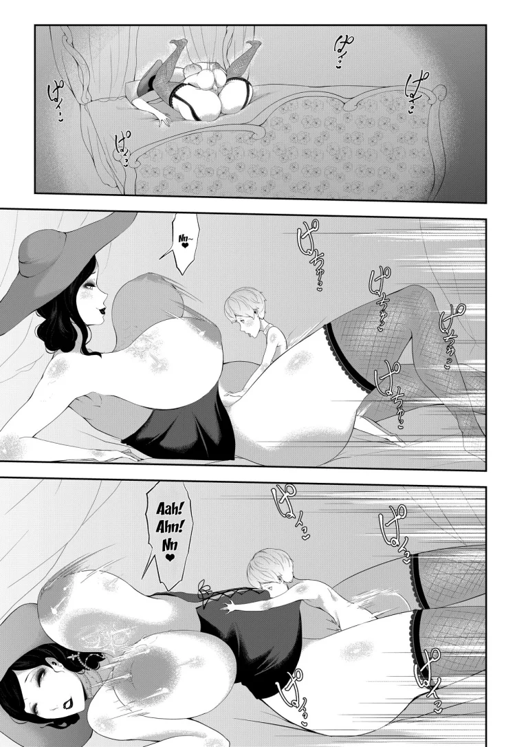 Dimitrescu-sama's Squeezing Out Your Sperm porn comic picture 29