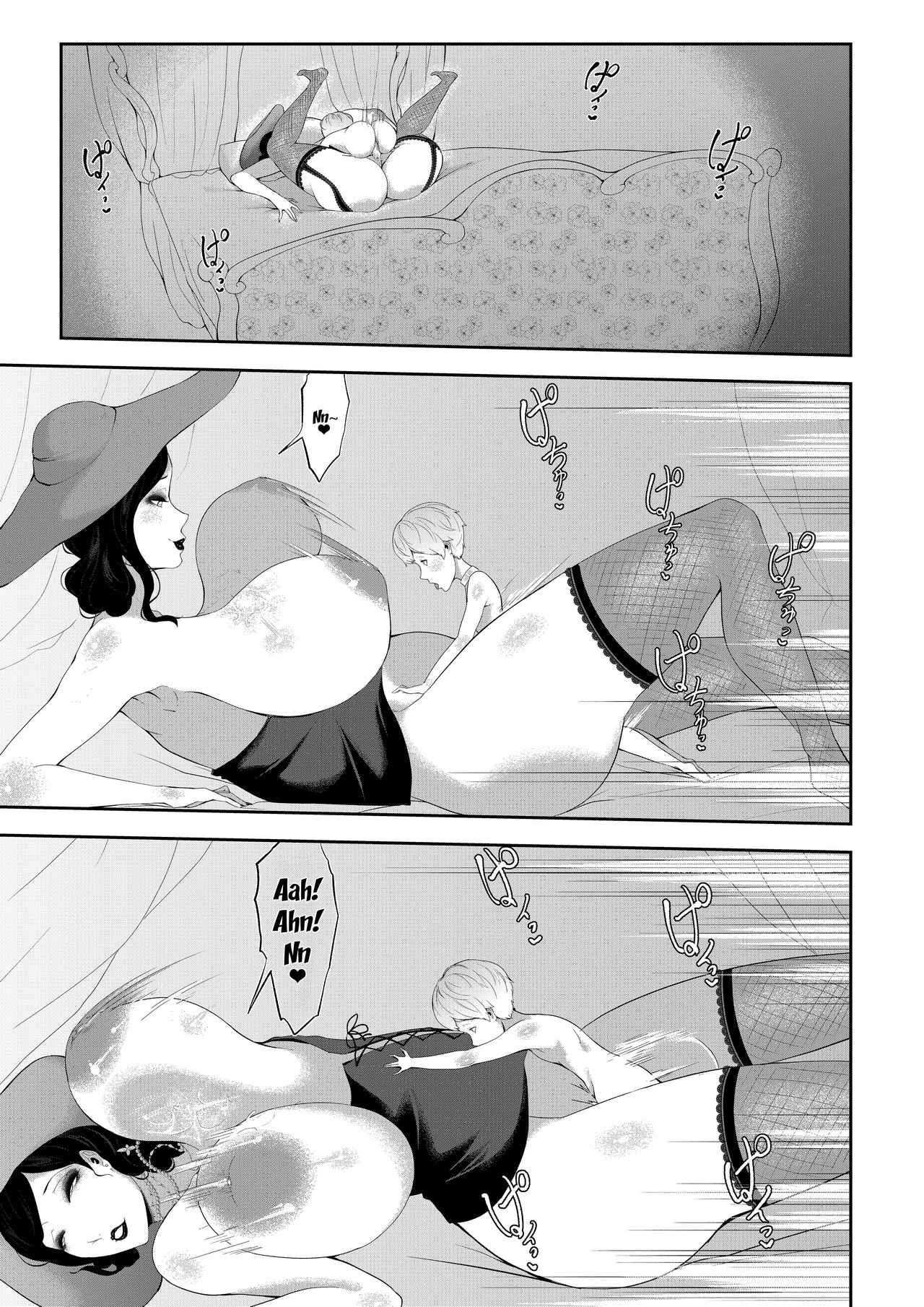 Dimitrescu-sama's Squeezing Out Your Sperm porn comic picture 29