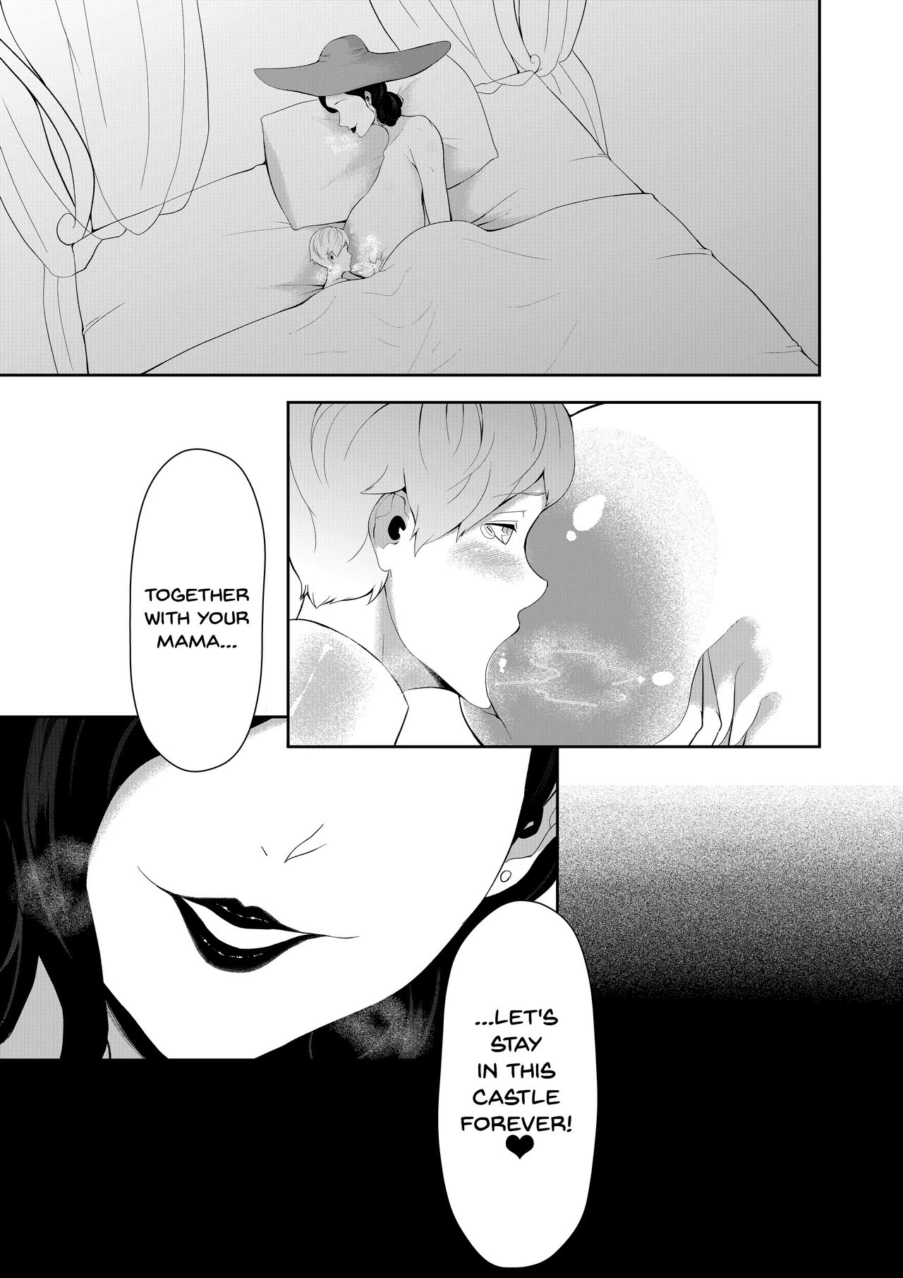 Dimitrescu-sama's Squeezing Out Your Sperm porn comic picture 31