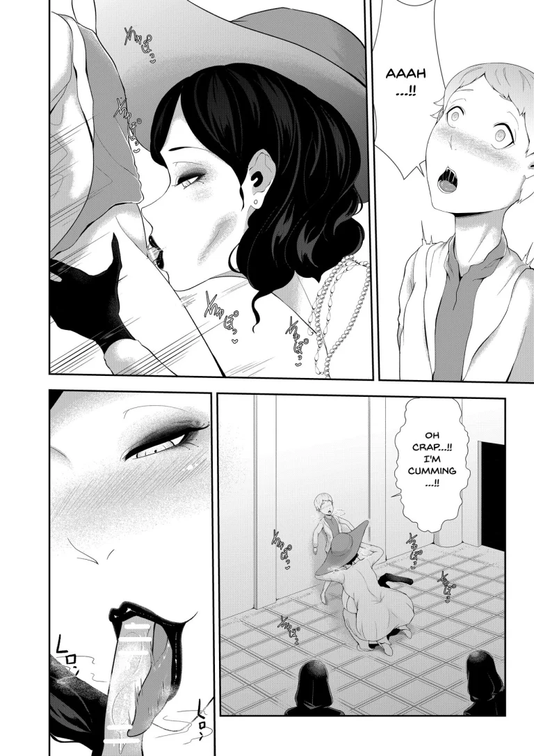 Dimitrescu-sama's Squeezing Out Your Sperm porn comic picture 5