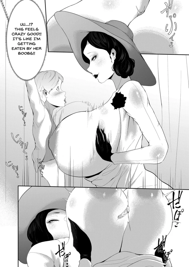 Dimitrescu-sama's Squeezing Out Your Sperm porn comic picture 9