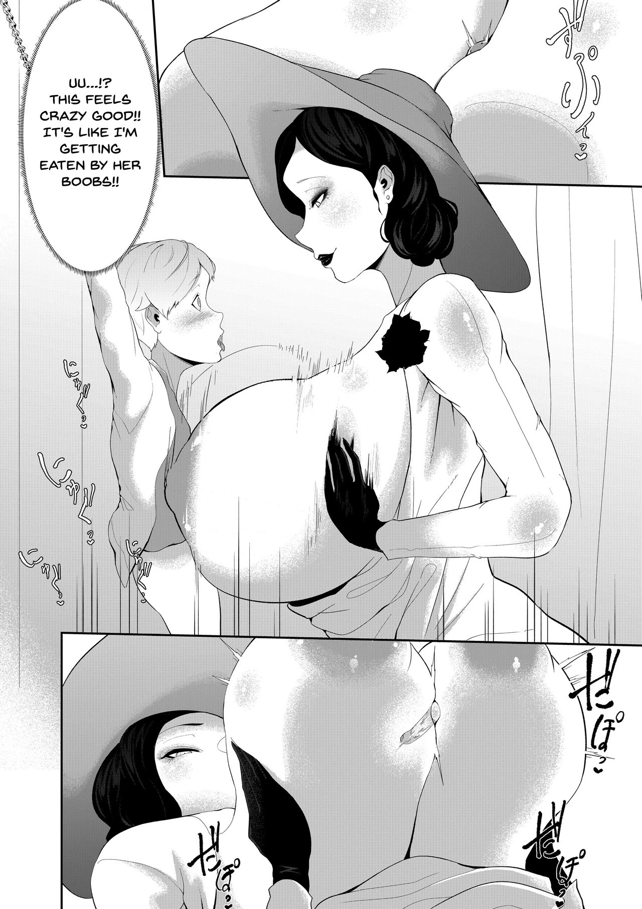 Dimitrescu-sama's Squeezing Out Your Sperm porn comic picture 9