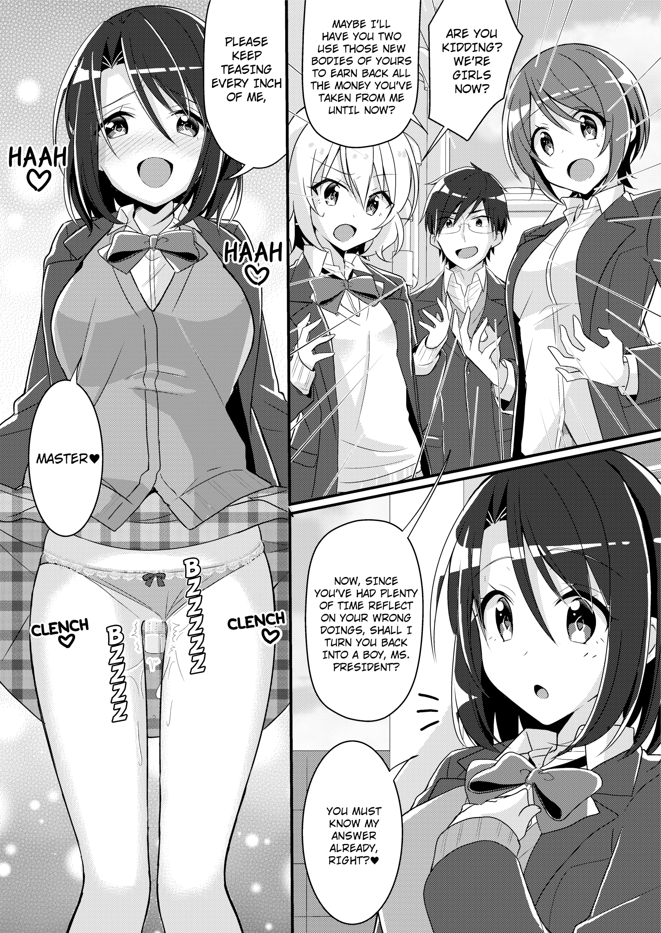 Disciplining the Ill-Mannered Class President into a Masochistic Slut porn comic picture 41